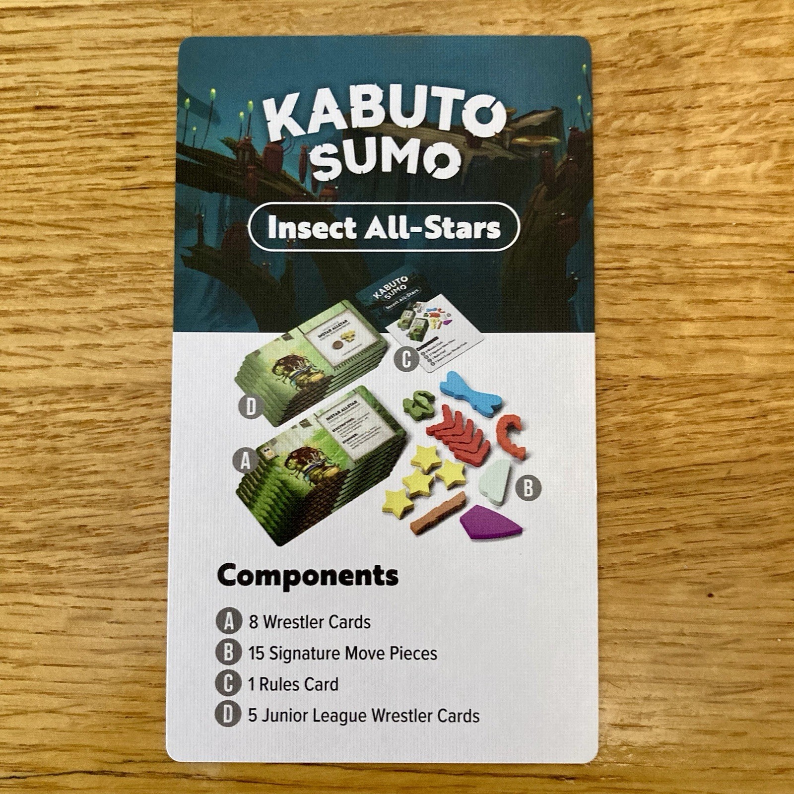 Kabuto Sumo Board Game – Complete – Age 6+ 2021 By Board Game Tables 2-4 Players
