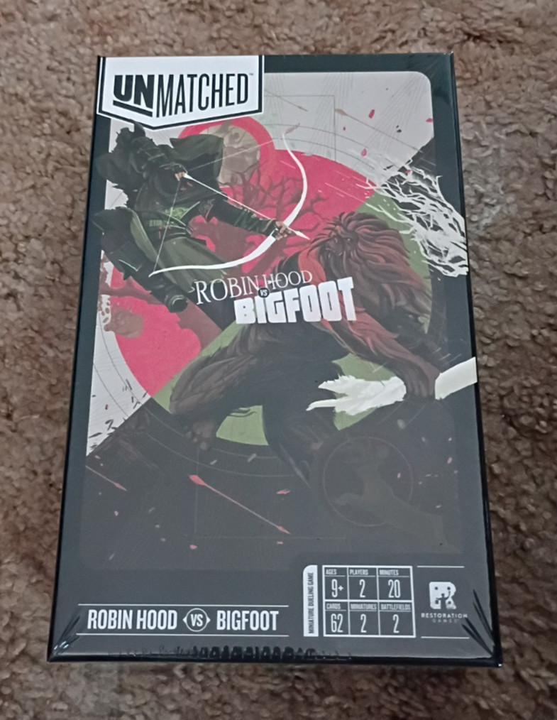 Unmatched: Robin Hood vs Bigfoot New!!!