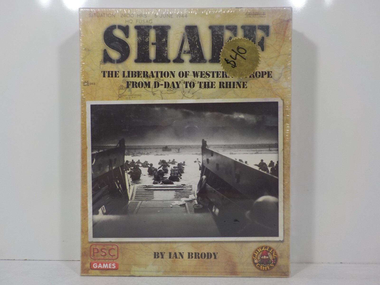A327 SHAEF (Supreme Headquarters Allied Expeditionary Force) Board Game (B)