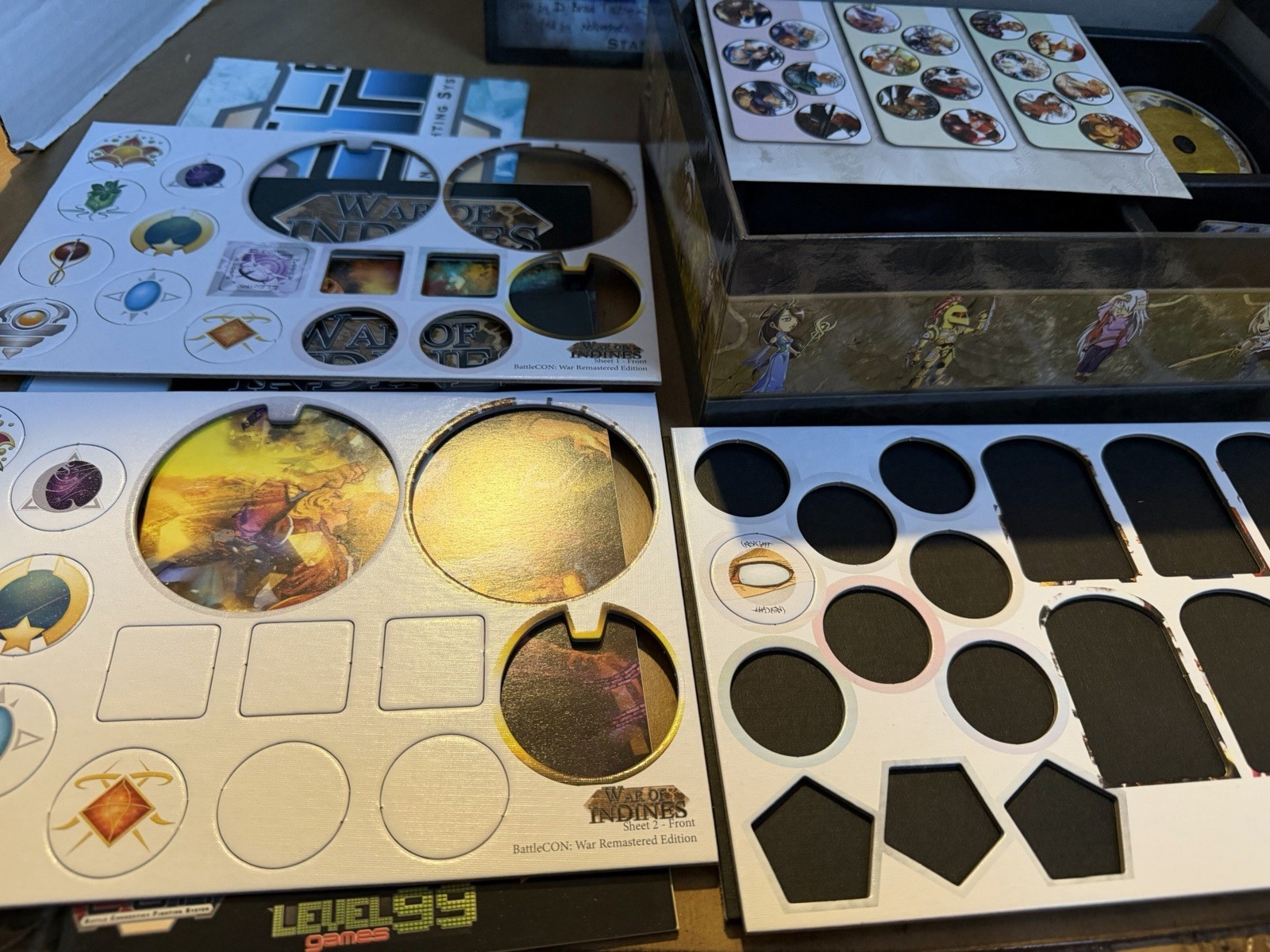 War of Indines Battle Con Dueling Card Game & Faith Of Indines Level 99 Games