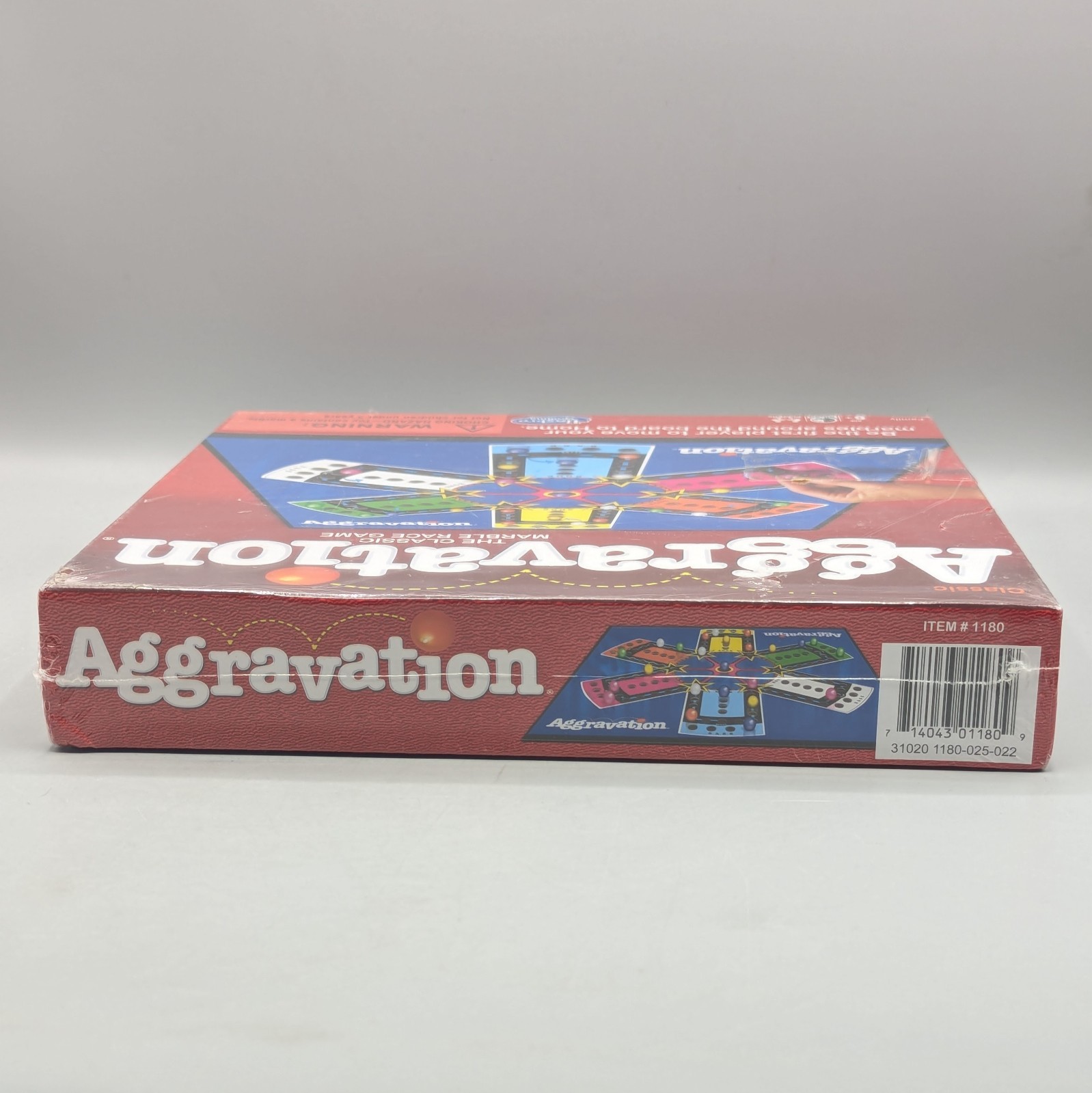 New Hasbro Aggravation The Classic Marble Race Board Game Ages 6+