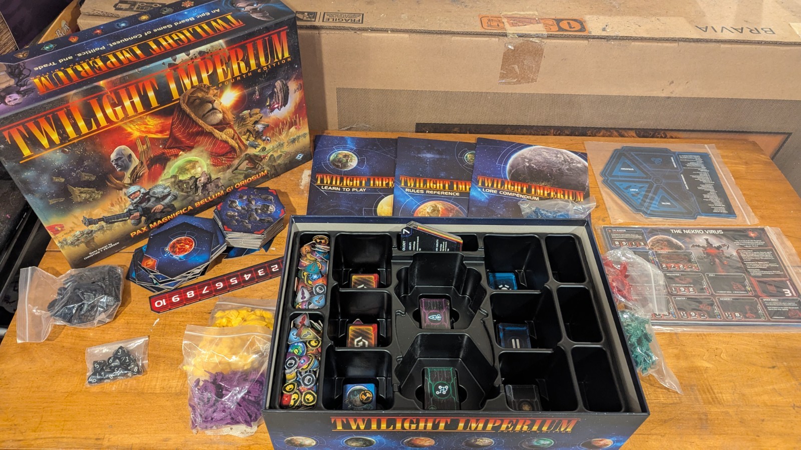 Twilight Imperium 4th Edition Sci-Fi Board Game by Fantasy Flight Games FFGTI07