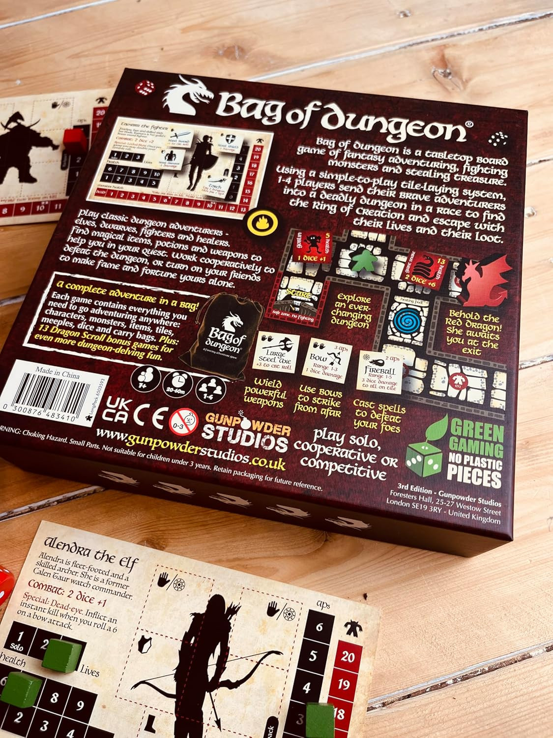 –Fantasy Adventure Board Game for Families & RPG Fans | 1–4 Players, Ages 7+ | C