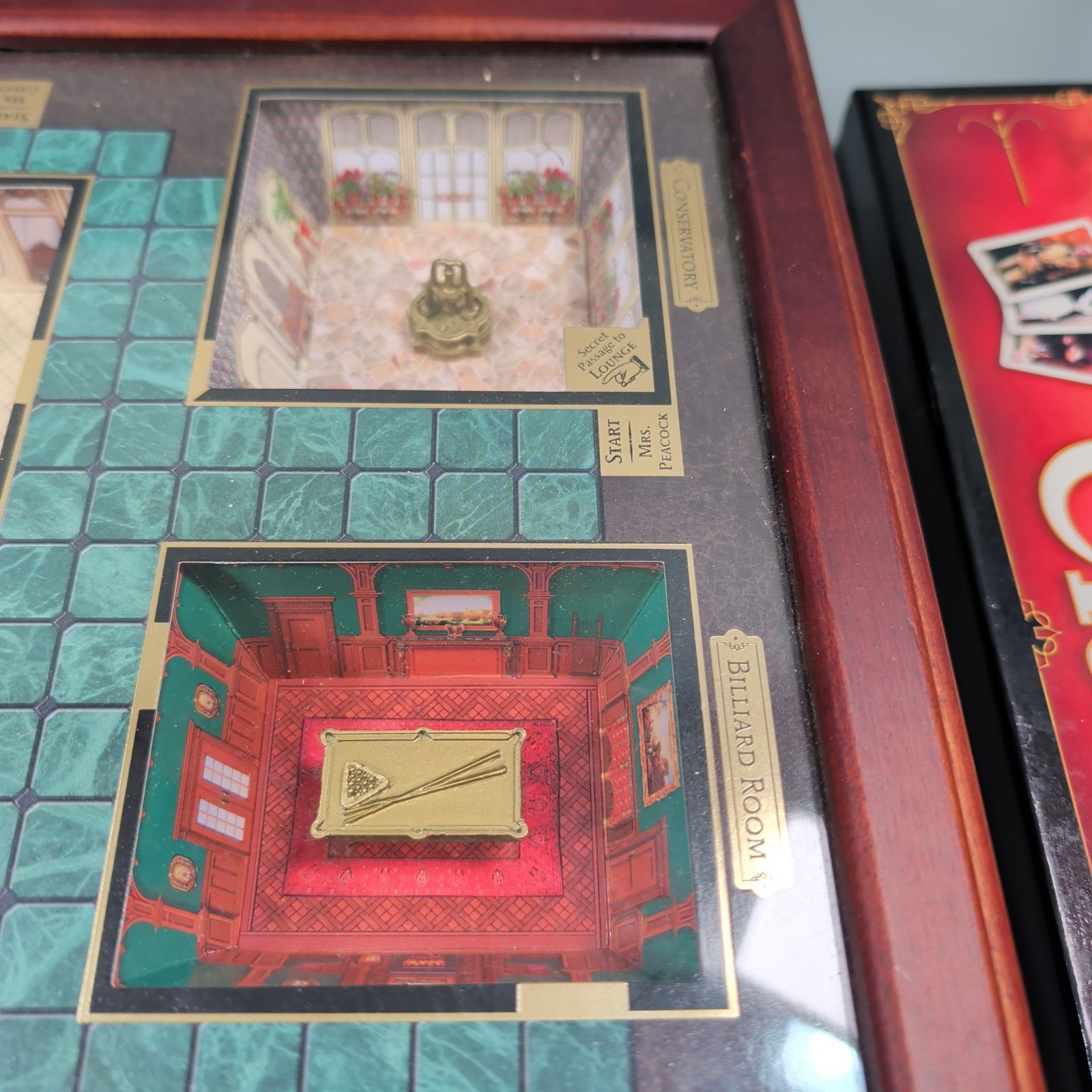 Clue Premier Collector’s Edition Restoration Hardware 3D Wooden Board Game 2007