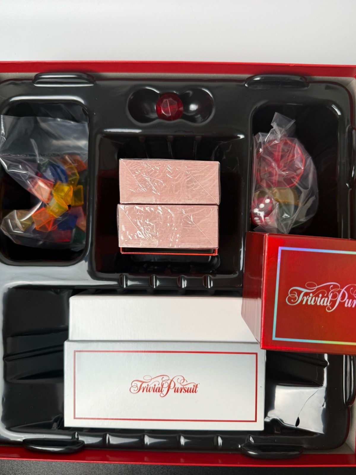 Hasbro Trivial Pursuit 40th Anniversary Ruby Edition Game Board