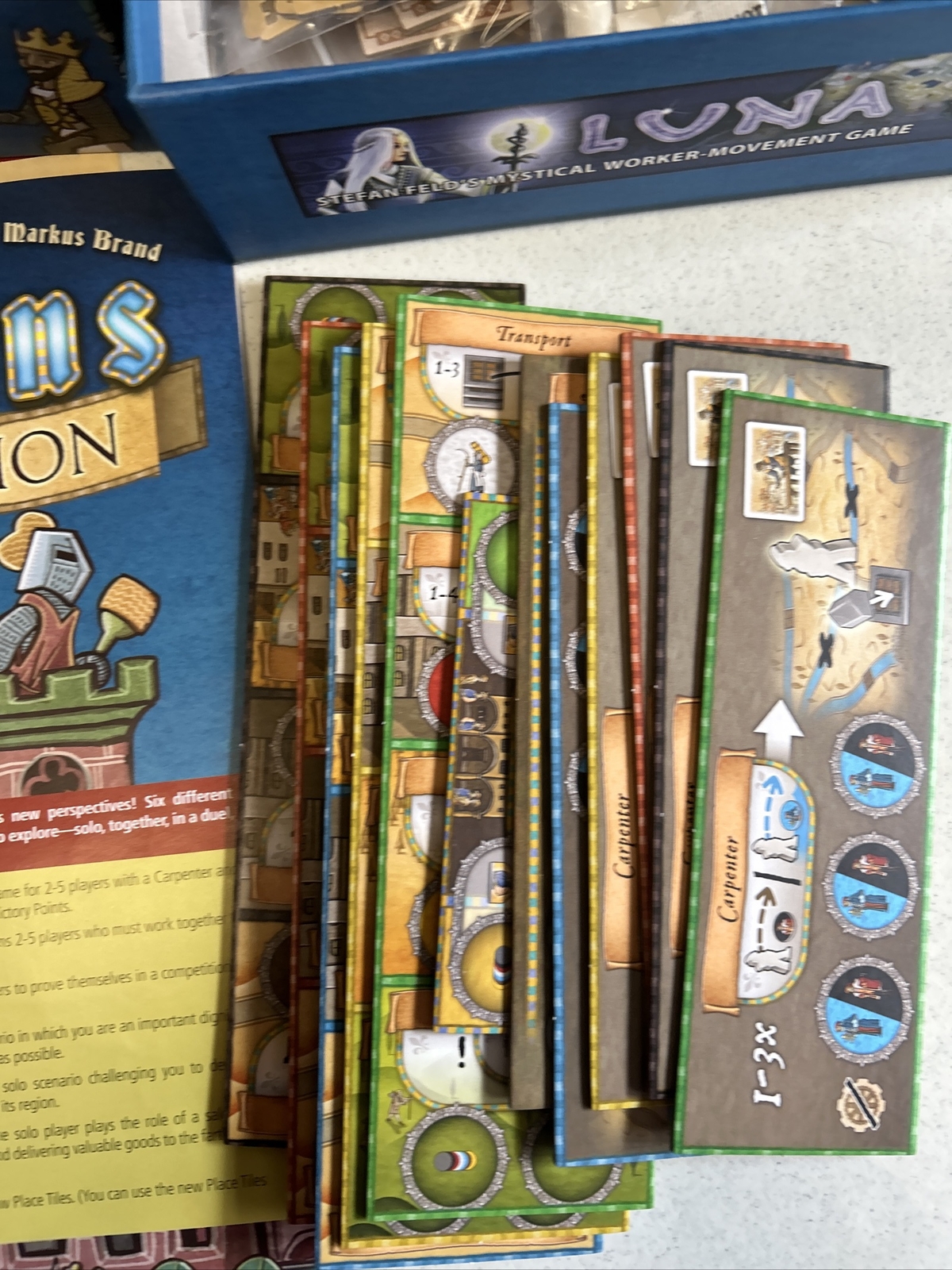 ORLEANS INVASION EXPANSION – TASTY MINSTRAL GAMES – EXCELLENT COPY!!!!!