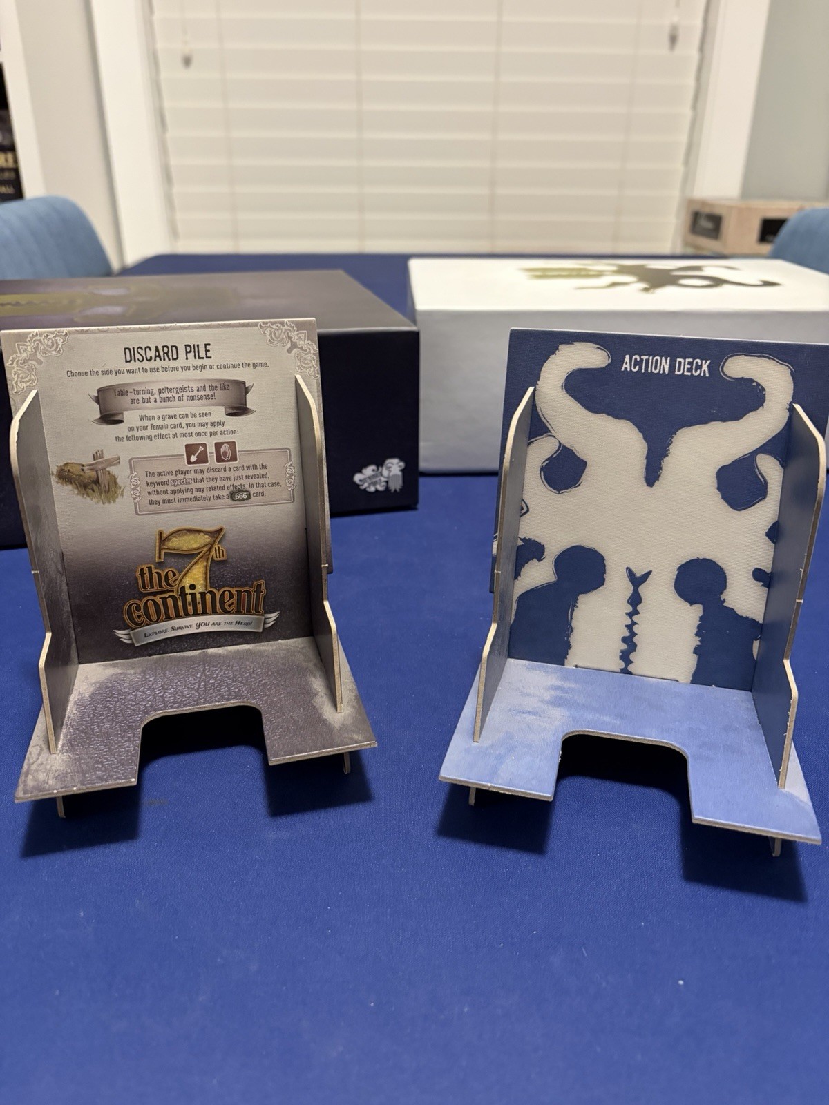 7th Continent Kickstarter Base And What Goes Up Boxes Serious Poulp 2nd Edition