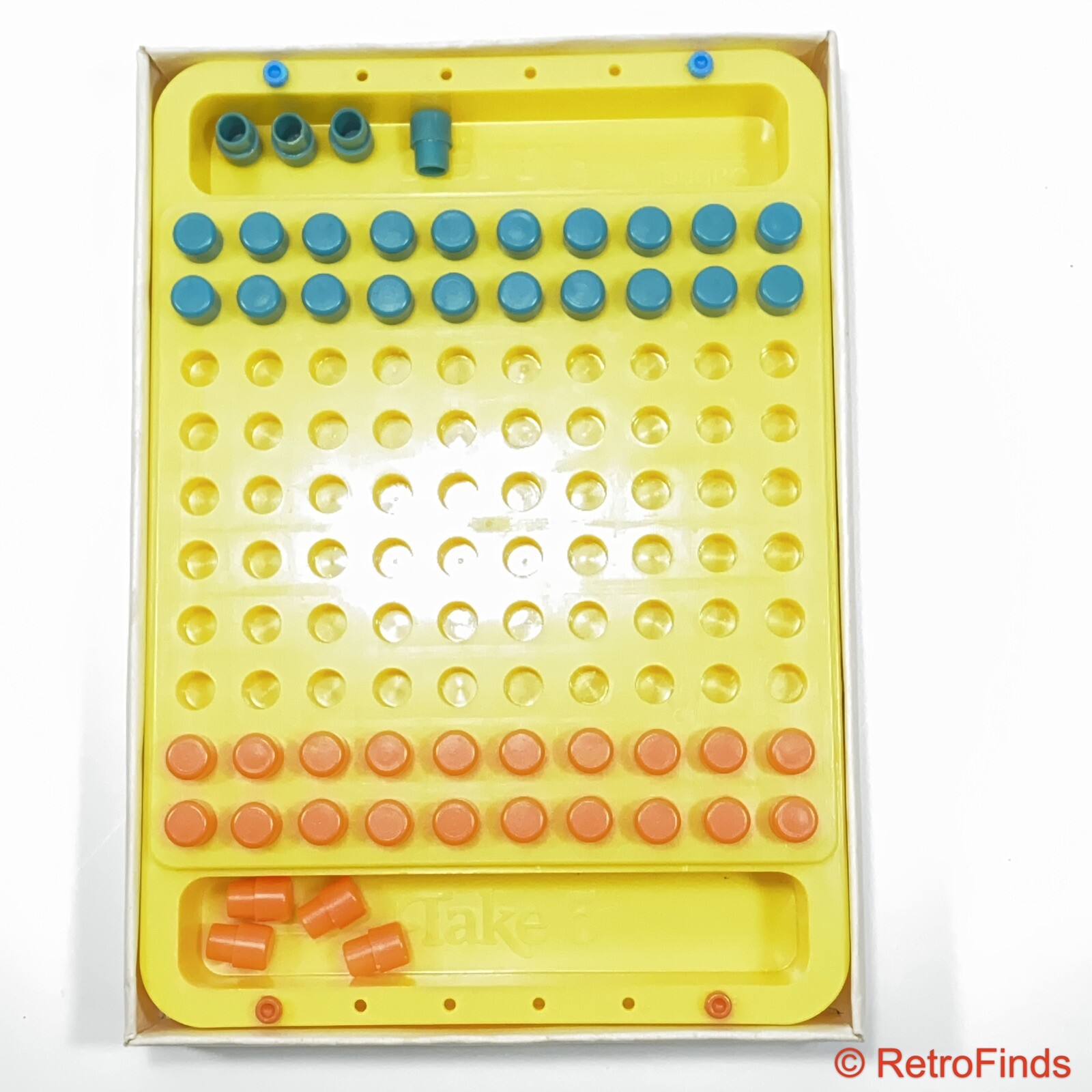 Vtg Take 5 Strategy Peg Game (1977, Gabriel) Complete