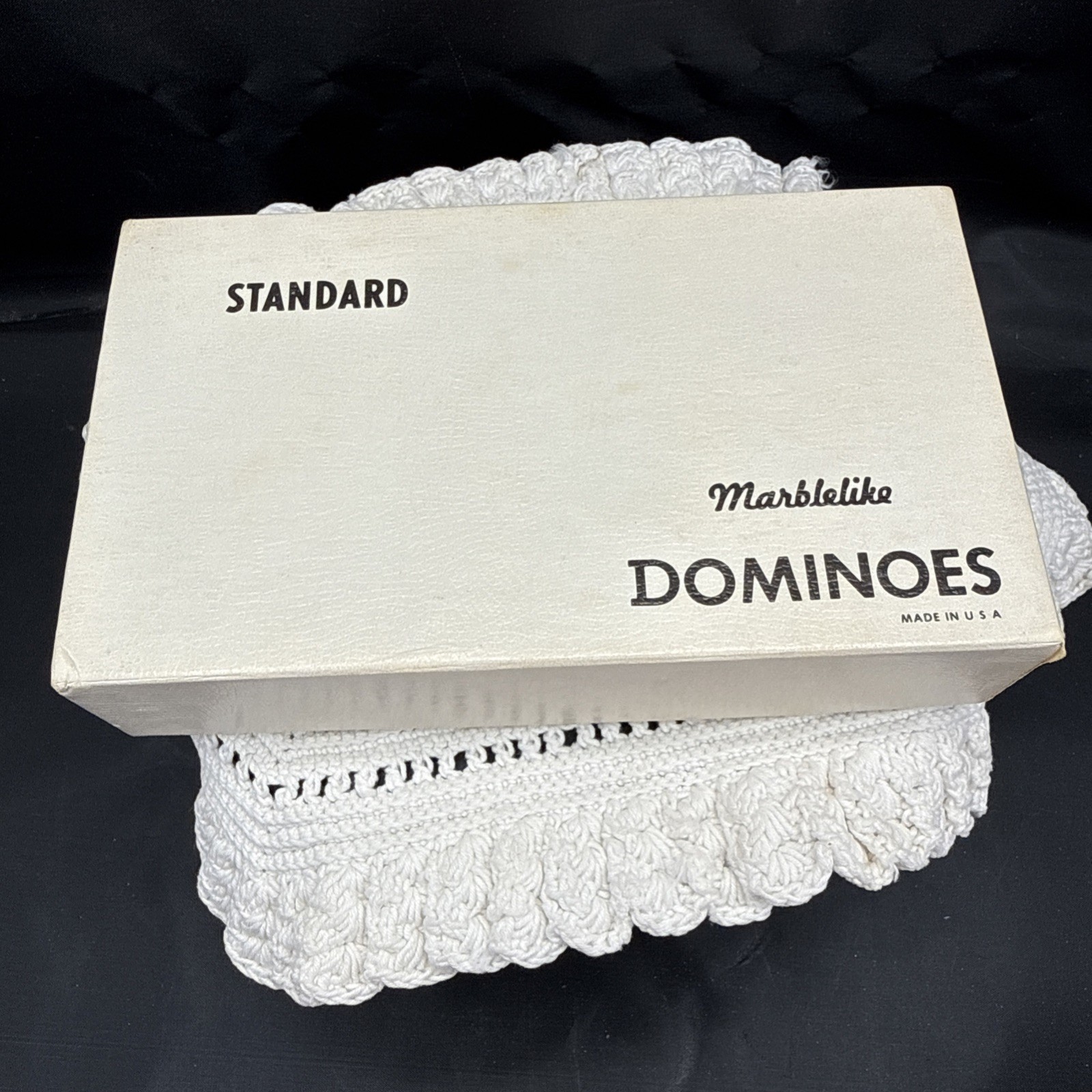 Vintage Puremco Double Six Domino Set- Retired And Lovin’ It- Waco Texas USA