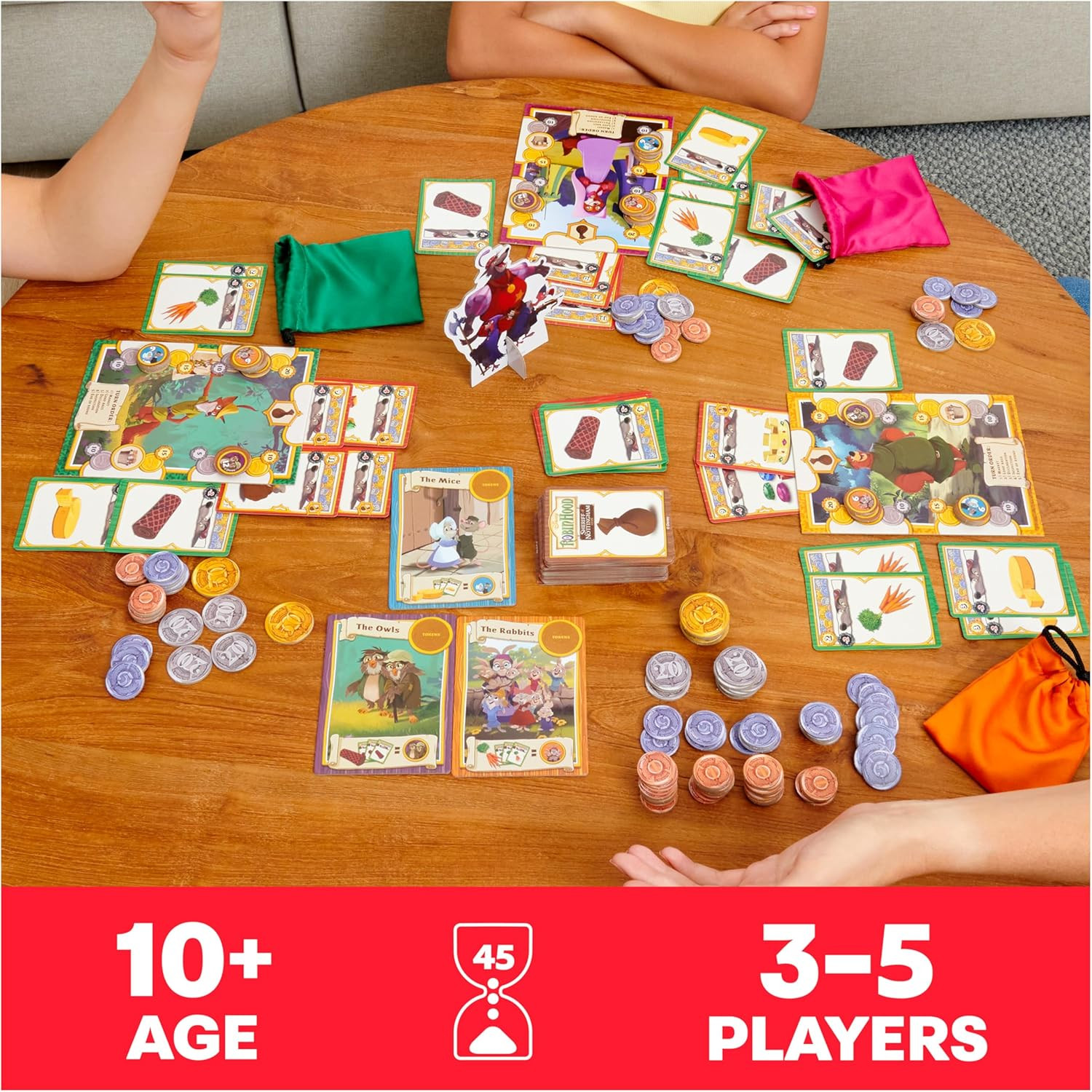 Spin Master Games, Disney Robin Hood Sheriff of Nottingham, Family Board Games,