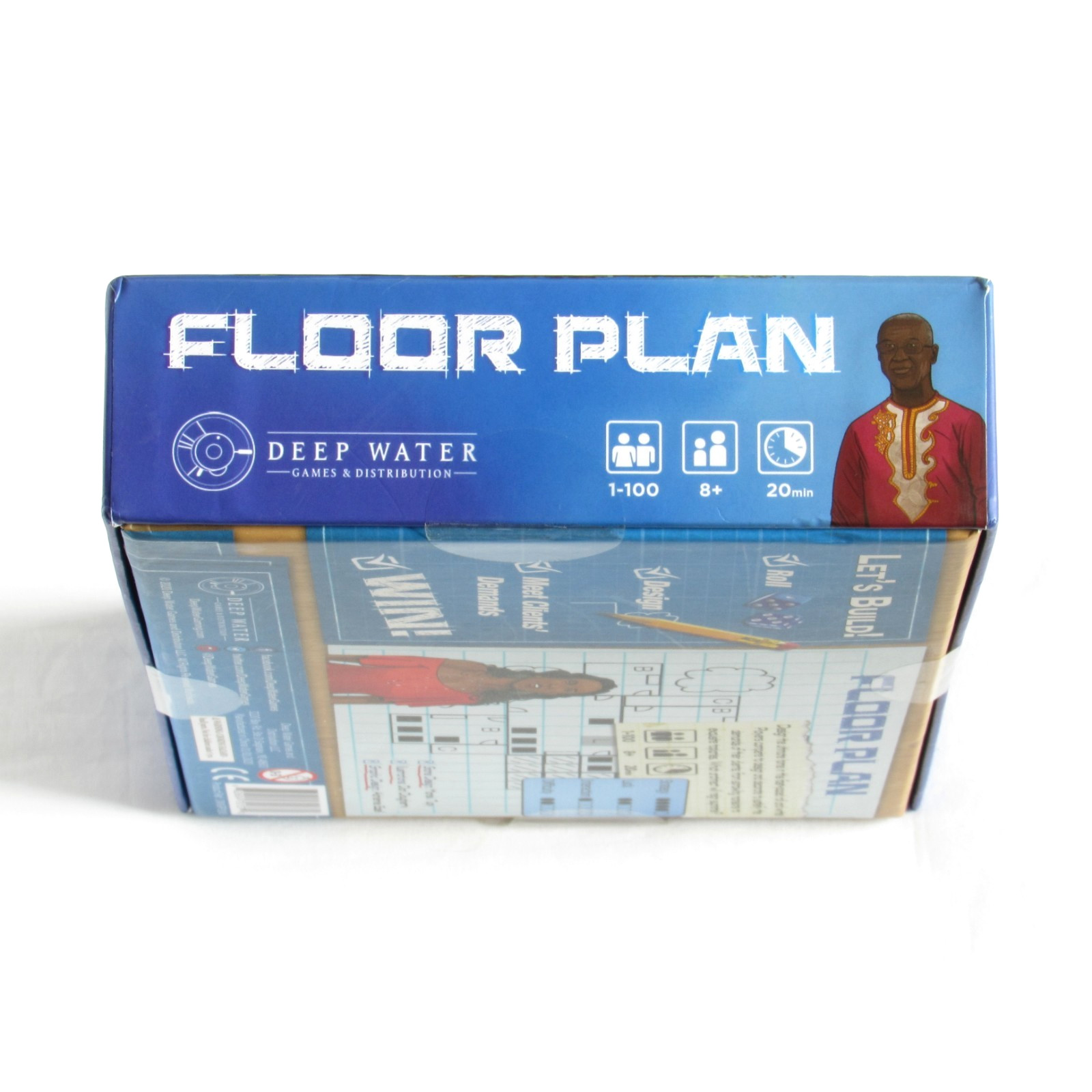 Floor Plan Board Game 2020 Deep Water New Sealed
