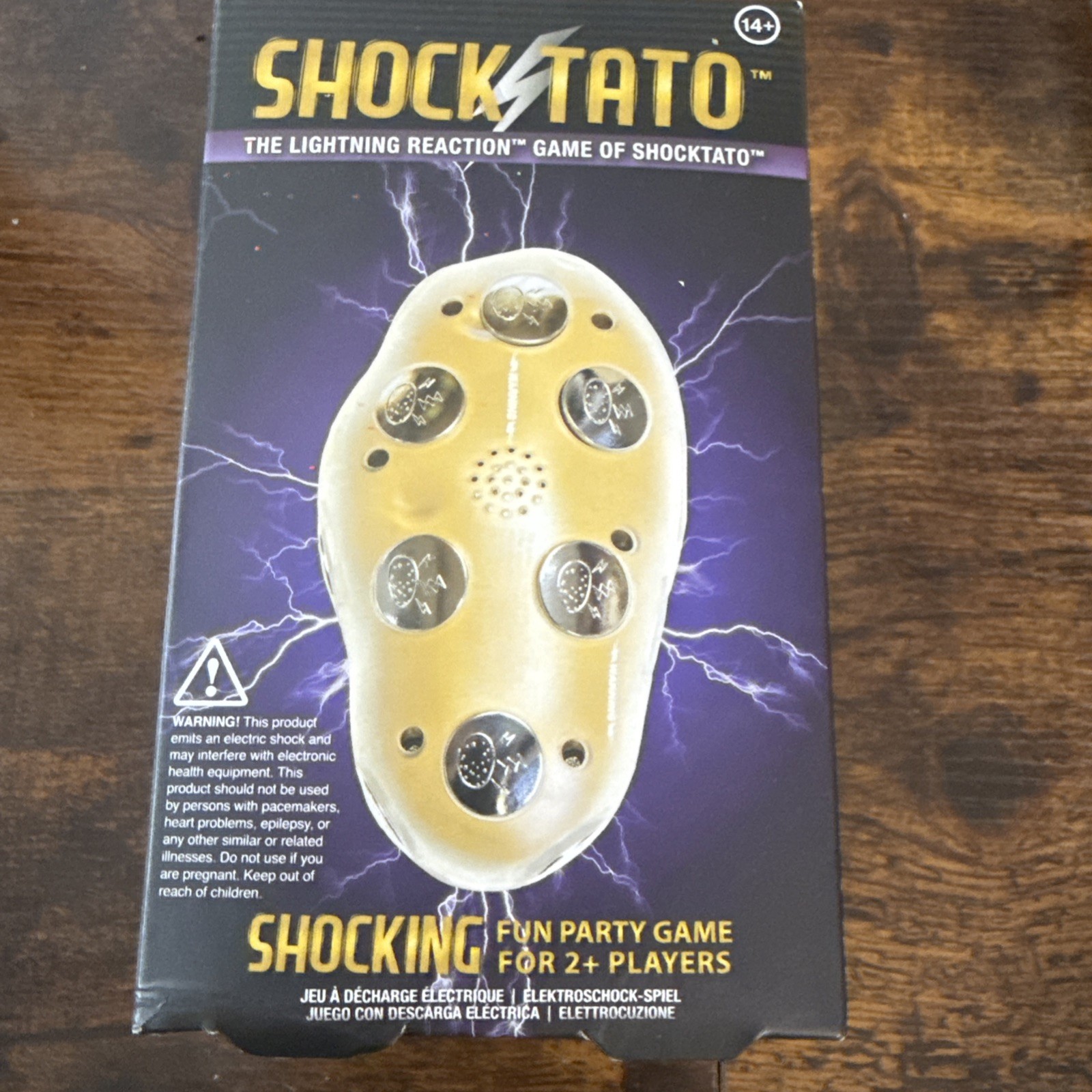 Paladone Shocktato The Lighting Reaction 2+ Players 14+ New