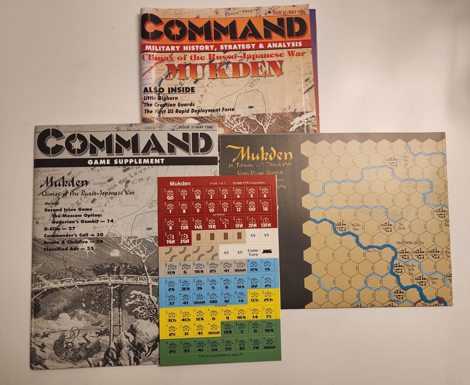 Command Issue 37 Mukden w/Unpunched War Game New