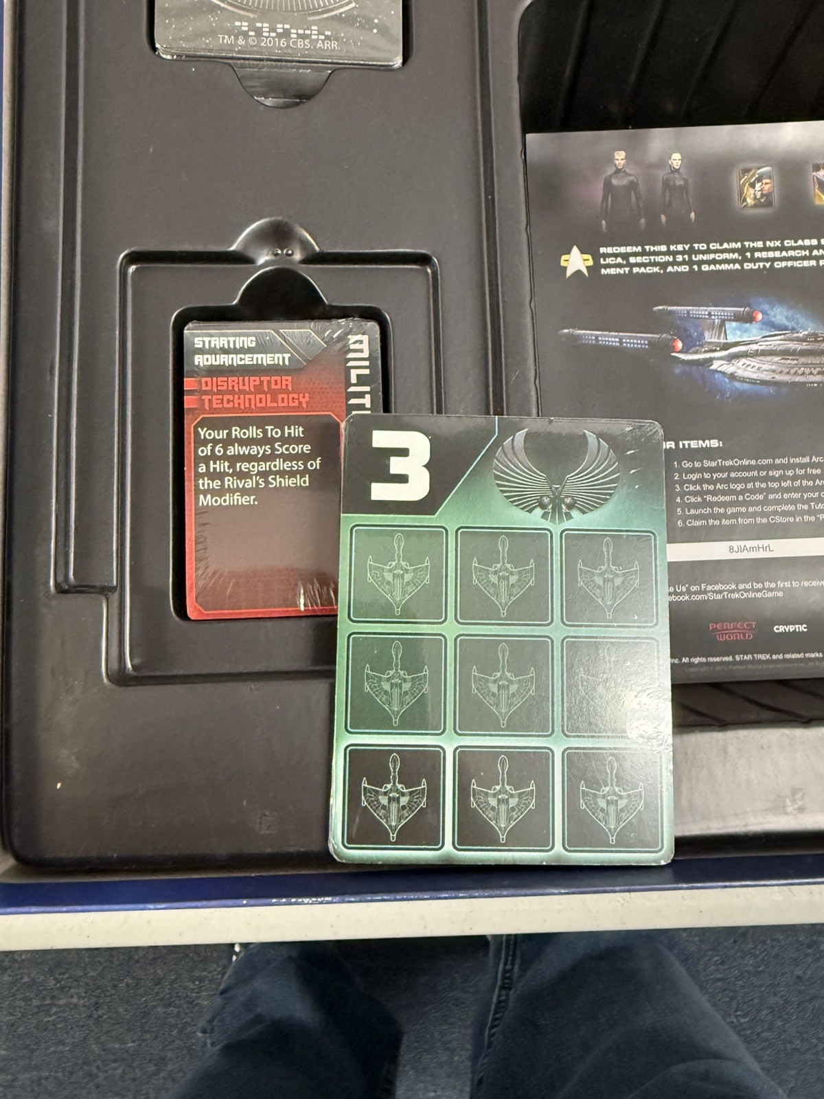 Star Trek Ascendency COMPLETE open NEVER PLAYED but UNPUNCHED Gale Force Nine