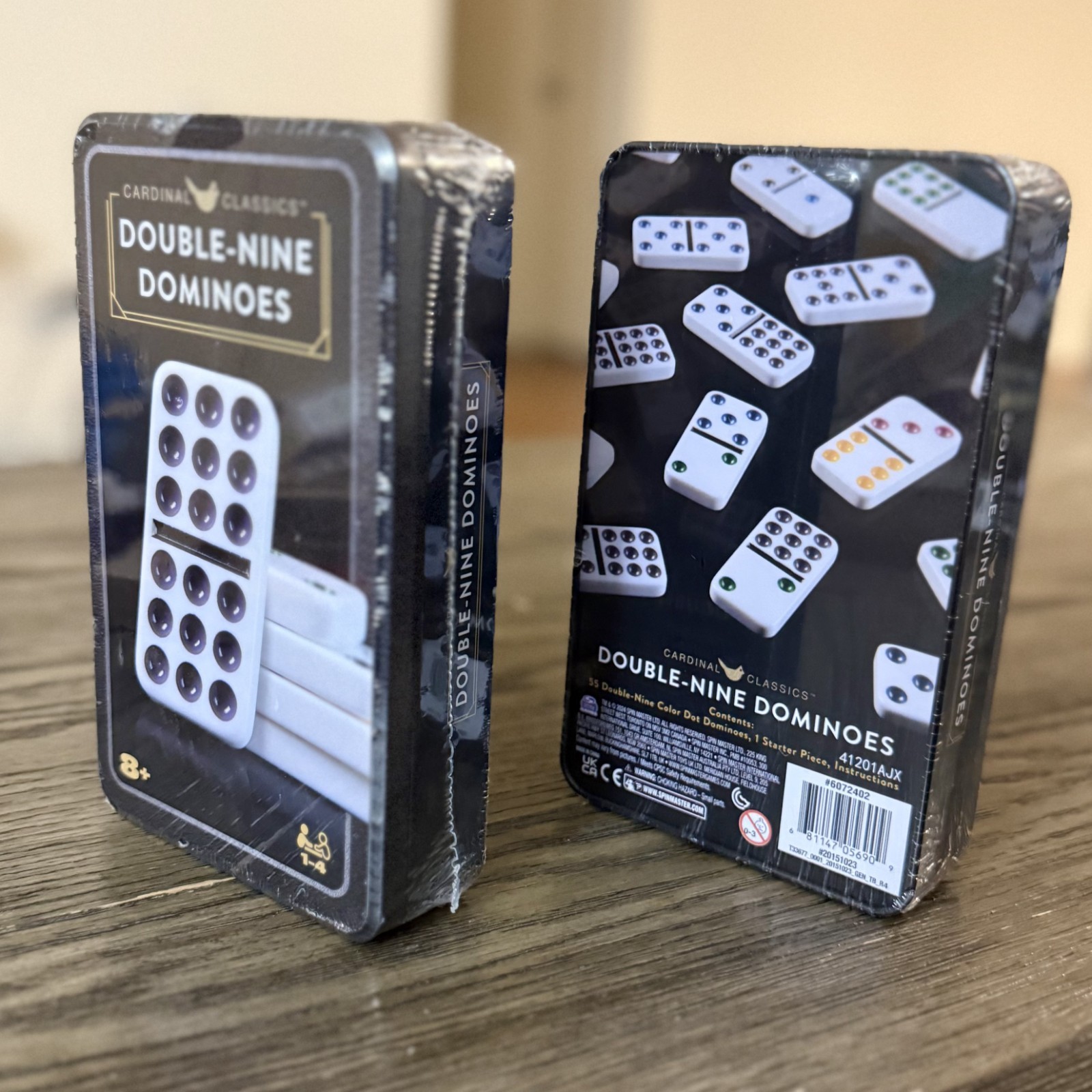 Cardinal Classics Double-Nine Dominoes 55pcs Domino Game by Spin Master New