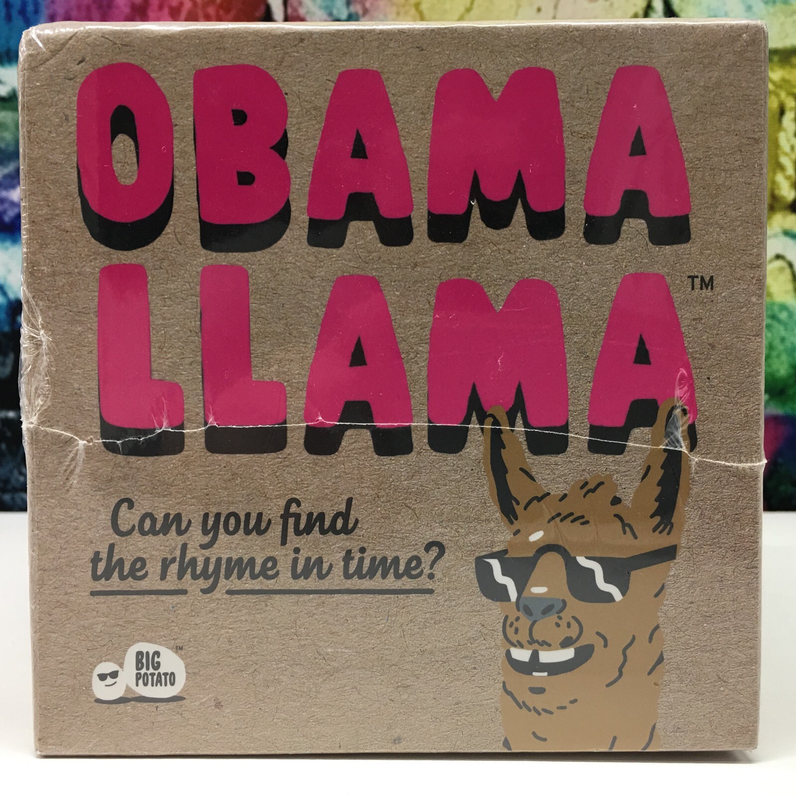 OBAMA LLAMA Celebrity Rhyming Charades Family Party Game Ages 14+ Fun Humor NEW!