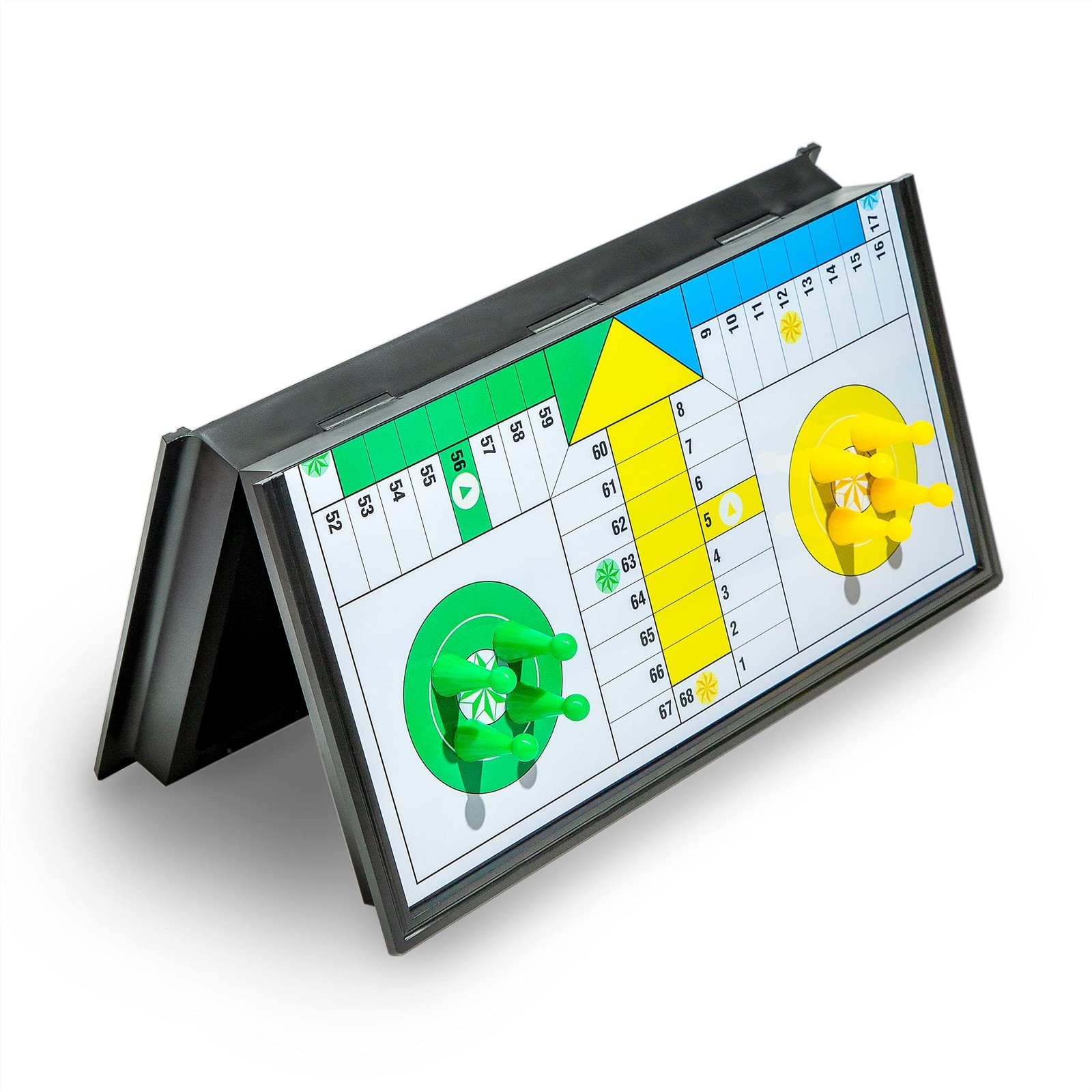 Ludo Magnetic Folding Travel Board Game Set – 9.75 Inches