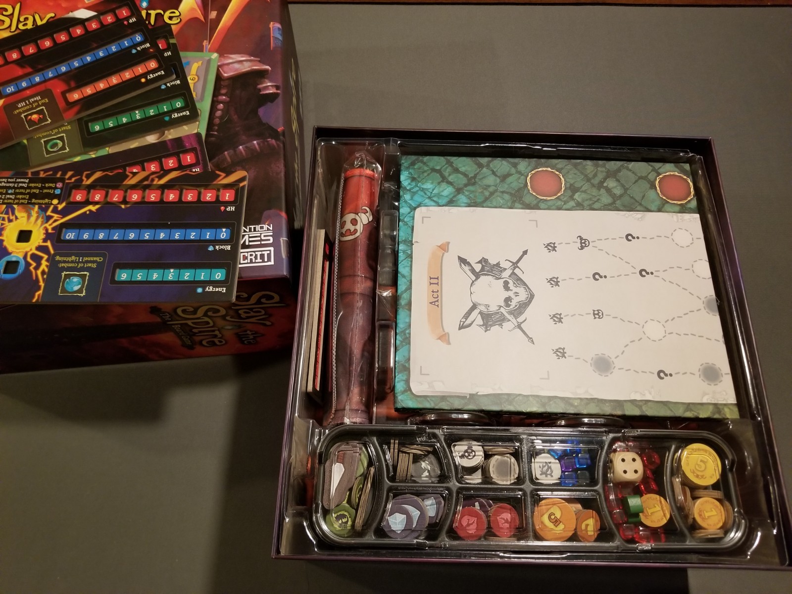 Slay the Spire Collector’s Edition Open Box Metal Coins Sleeves