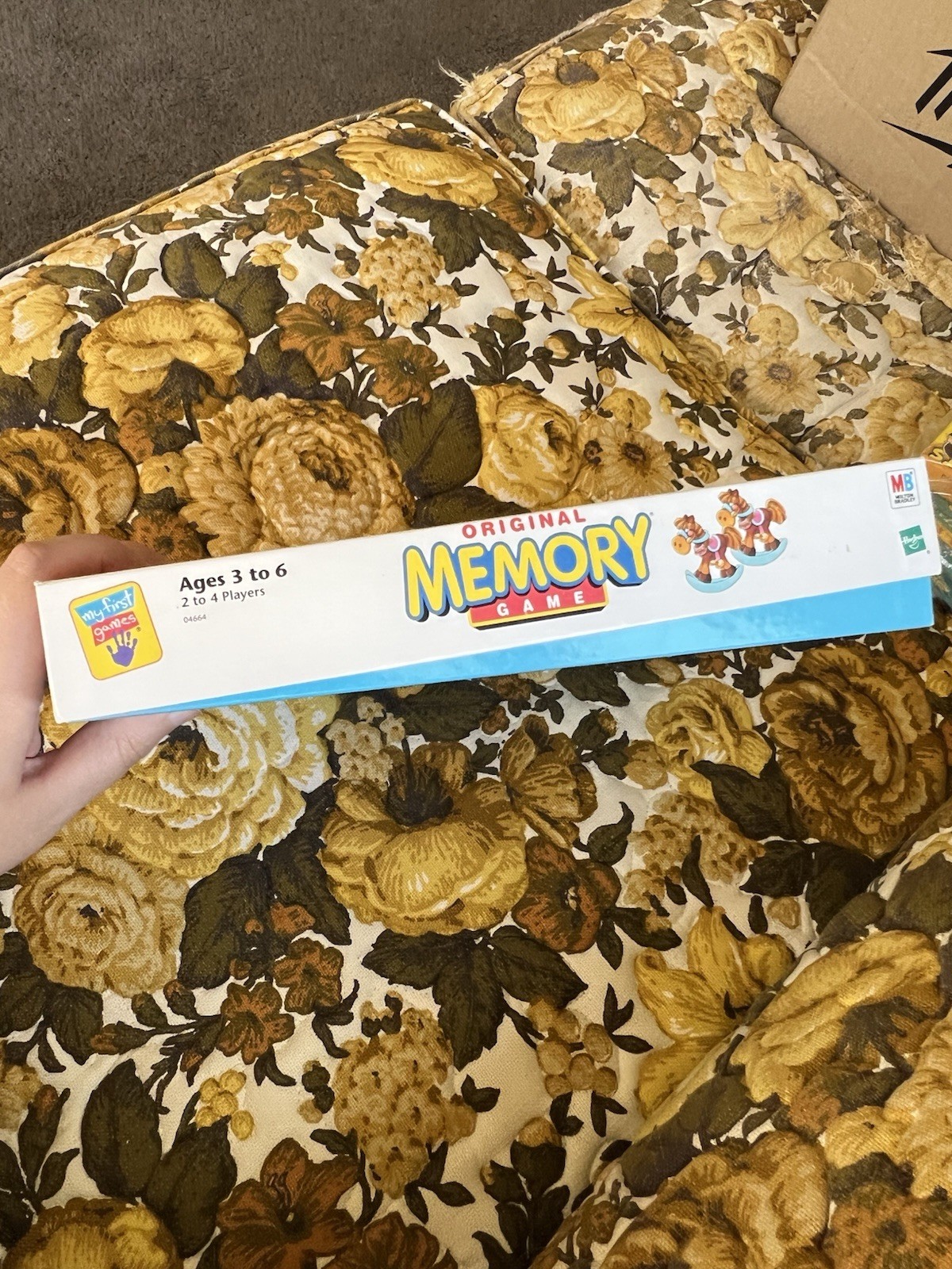 Vintage Original Memory Game by Milton Bradley 2001 Edition
