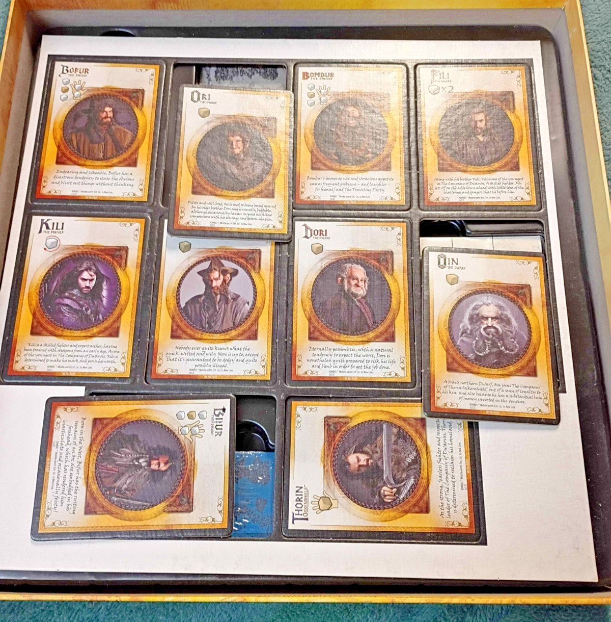 Cryptozoic THE HOBBIT AN UNEXPECTED JOURNEY Board Game – Epic Middle-Earth