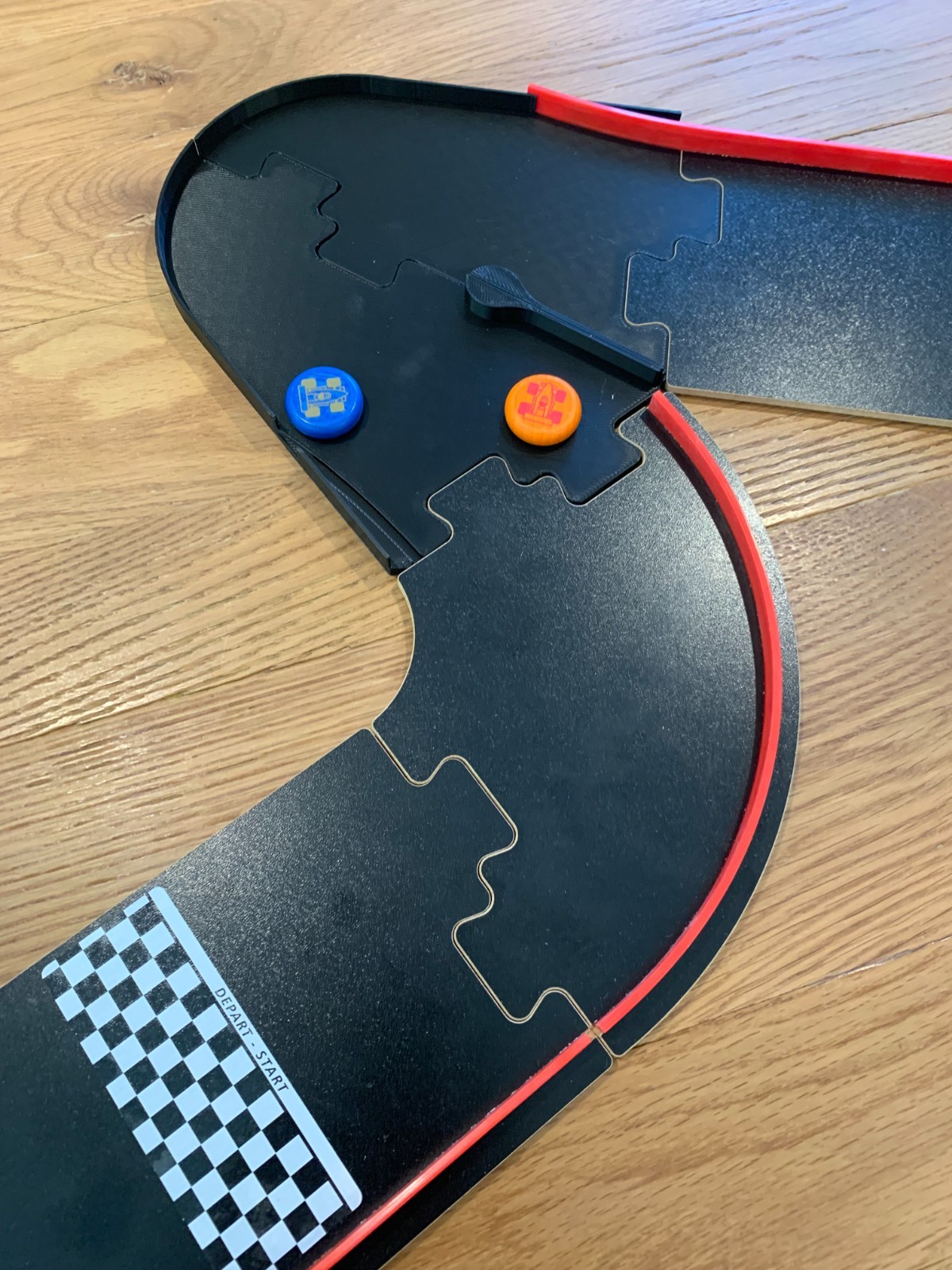 Custom PitchCar Extension Hairpin Turn – Pitch Car Expansion Board Game