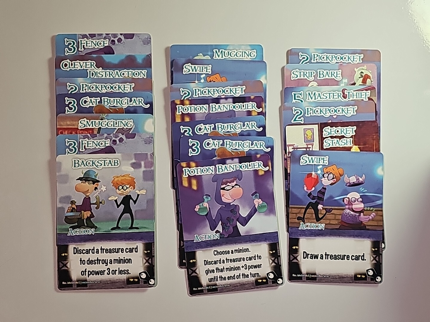 Smash Up THIEVES Faction Pack Alderac Entertainment Group REPLACEMENT SET