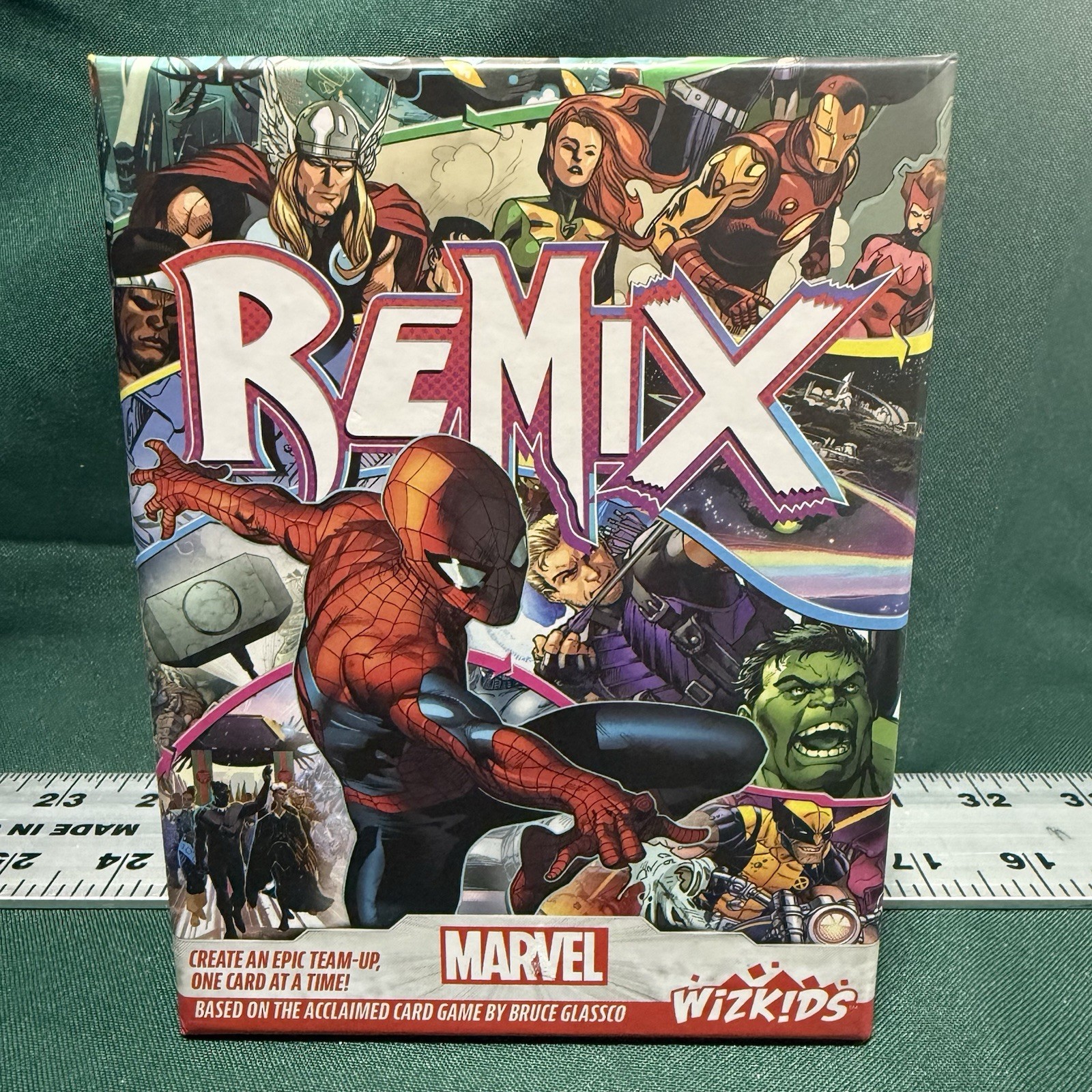 Marvel Remix Heroes Allies Fantasy Realms Marvel Action Card Game