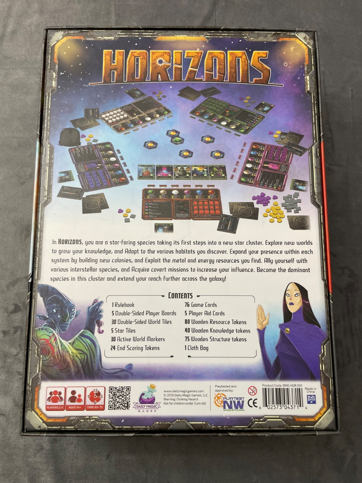 Horizons Board Game with Extermination Expansions – Daily Magic Games