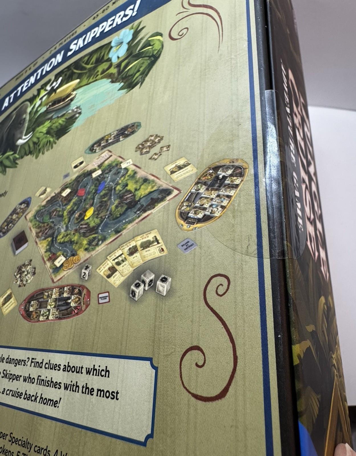 Ravensburger Disney Jungle Cruise Adventure Board Game 2-4 Players Aged 8 Up NIB