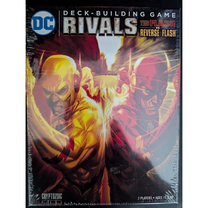 DC Rivals Deck-Building Game The Flash vs Reverse-Flash New Sealed Card Game