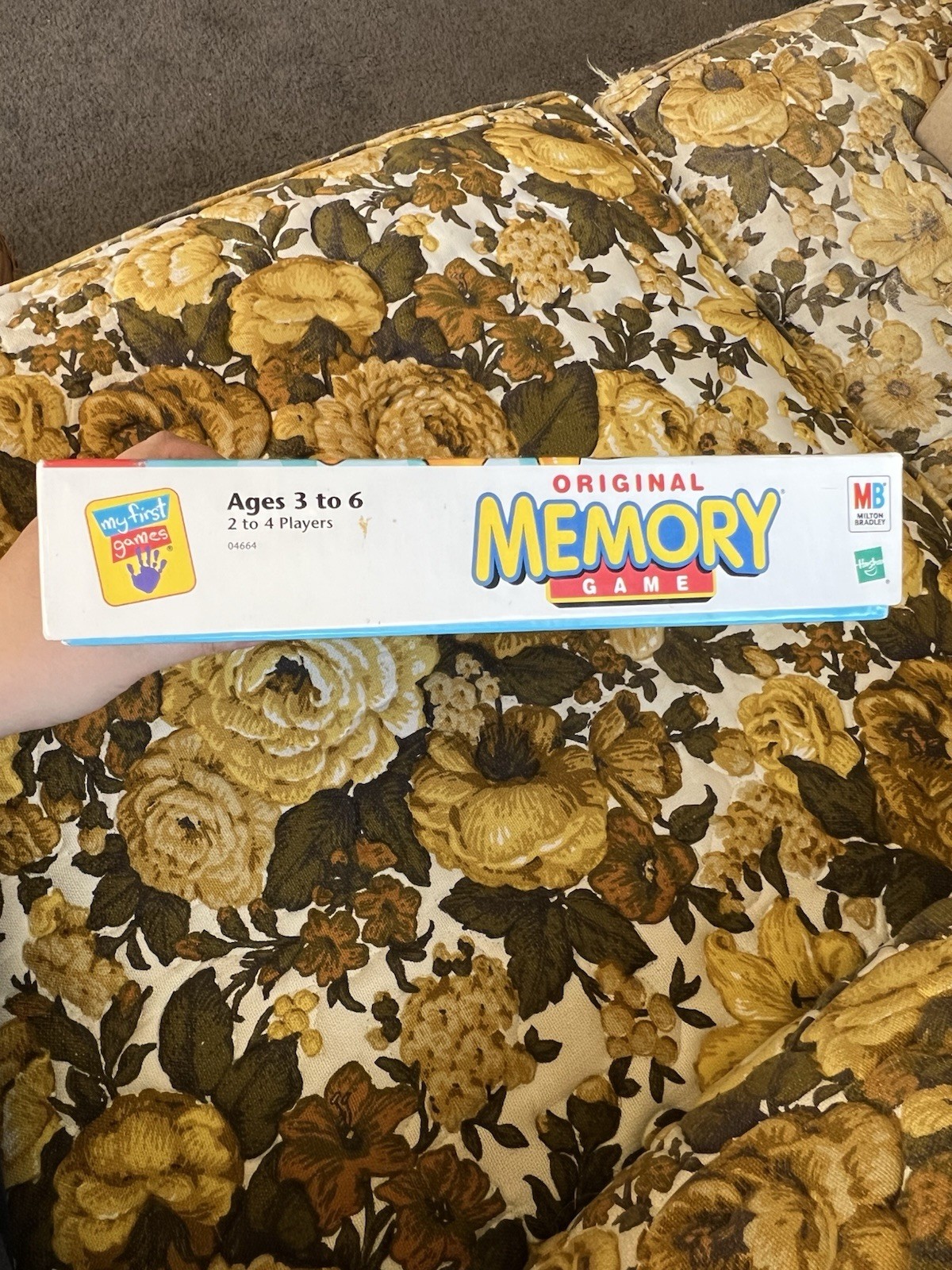 Vintage Original Memory Game by Milton Bradley 2001 Edition