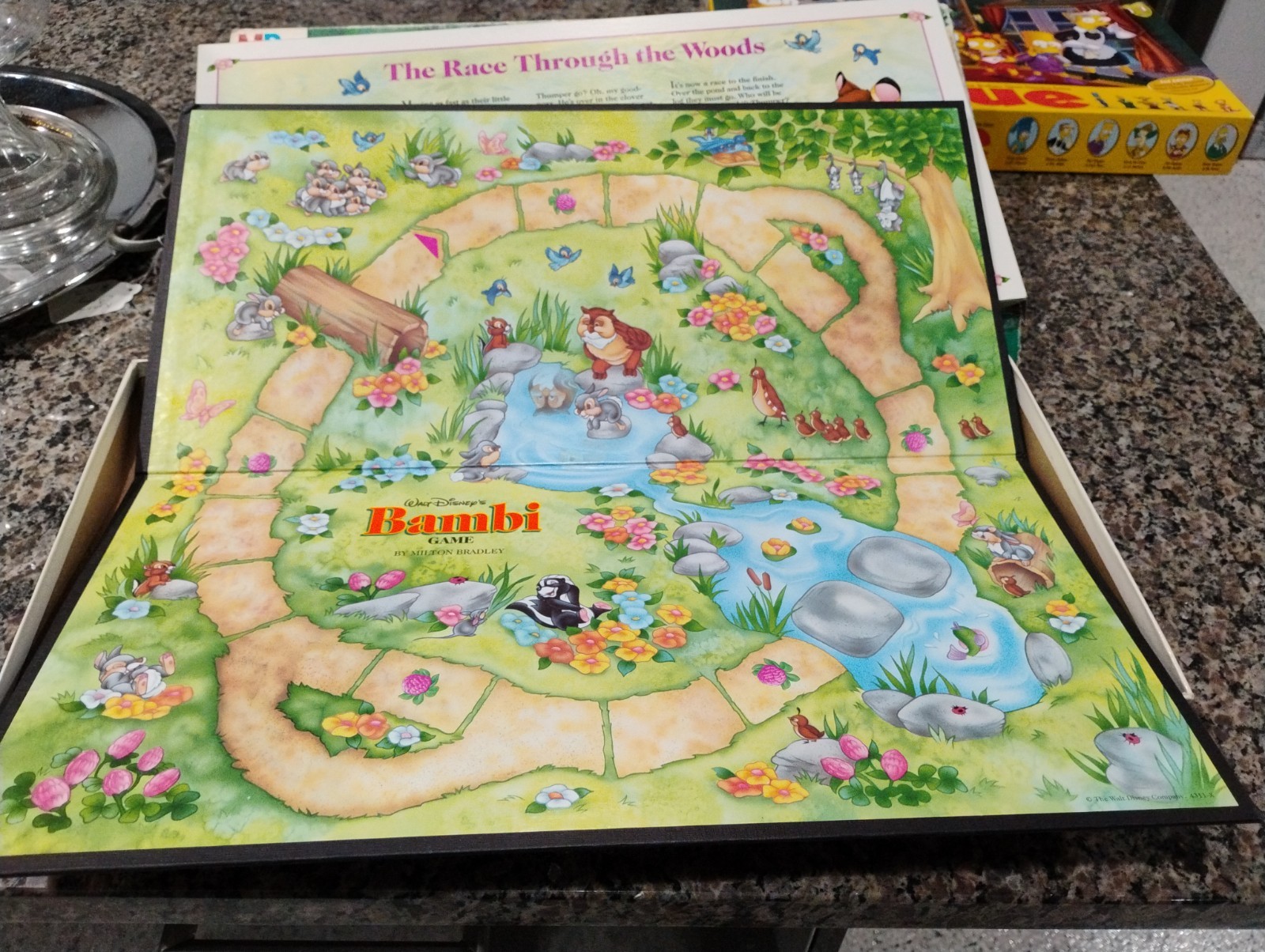 1992 Walt Disney Bambi Board Game