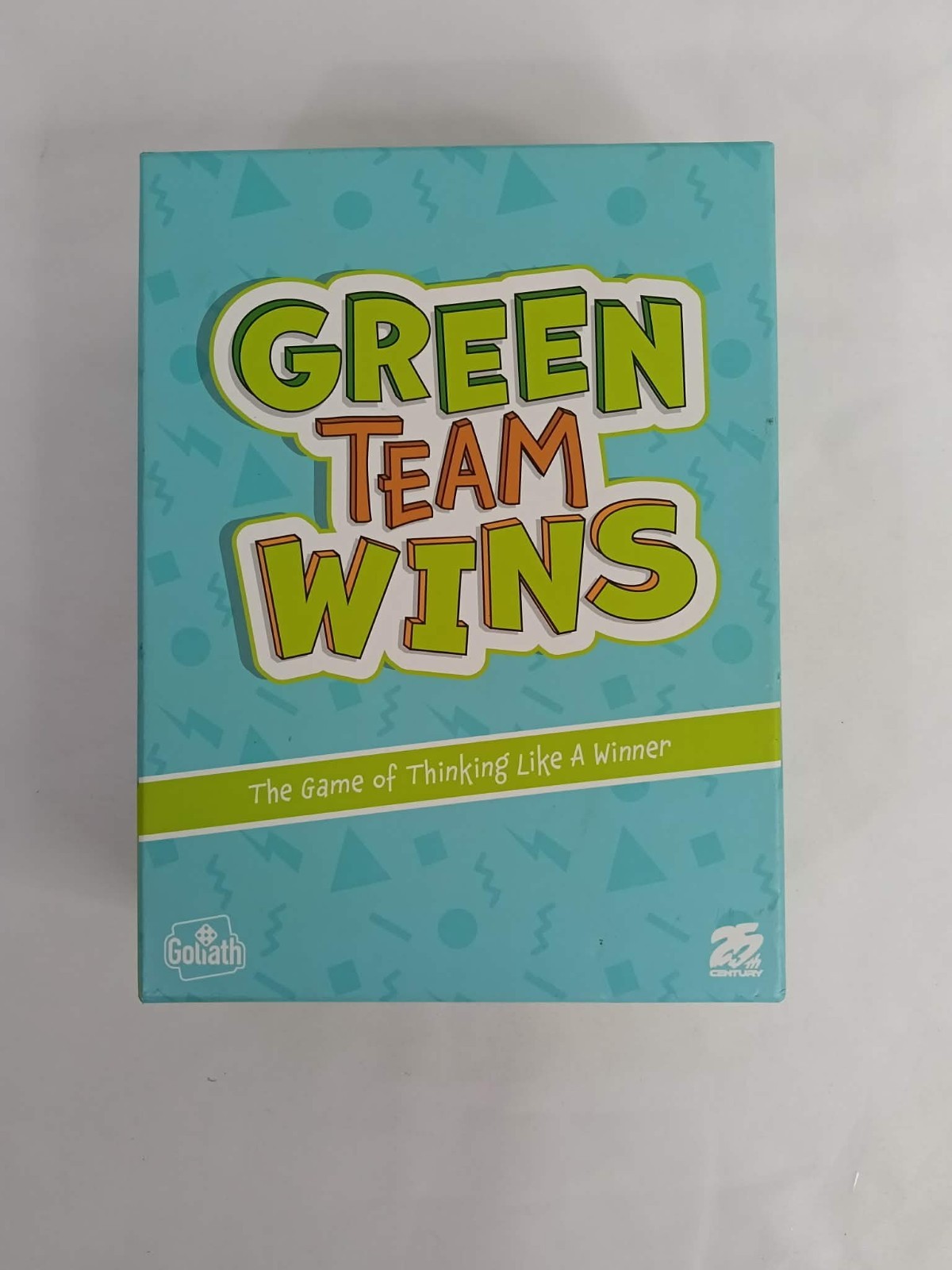 Green Team Wins The Game of Thinking Like A Winner Board Game 3-6 Players Party