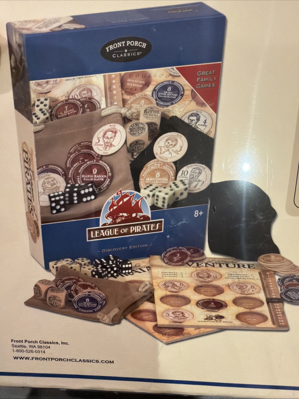 Front Porch Classics League of Pirates Discovery Edition Game Brand New Sealed