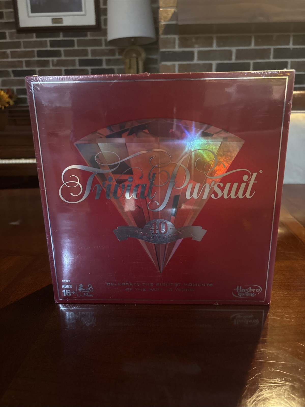 Hasbro Trivial Pursuit 40th Anniversary Ruby Edition Game Board New Sealed