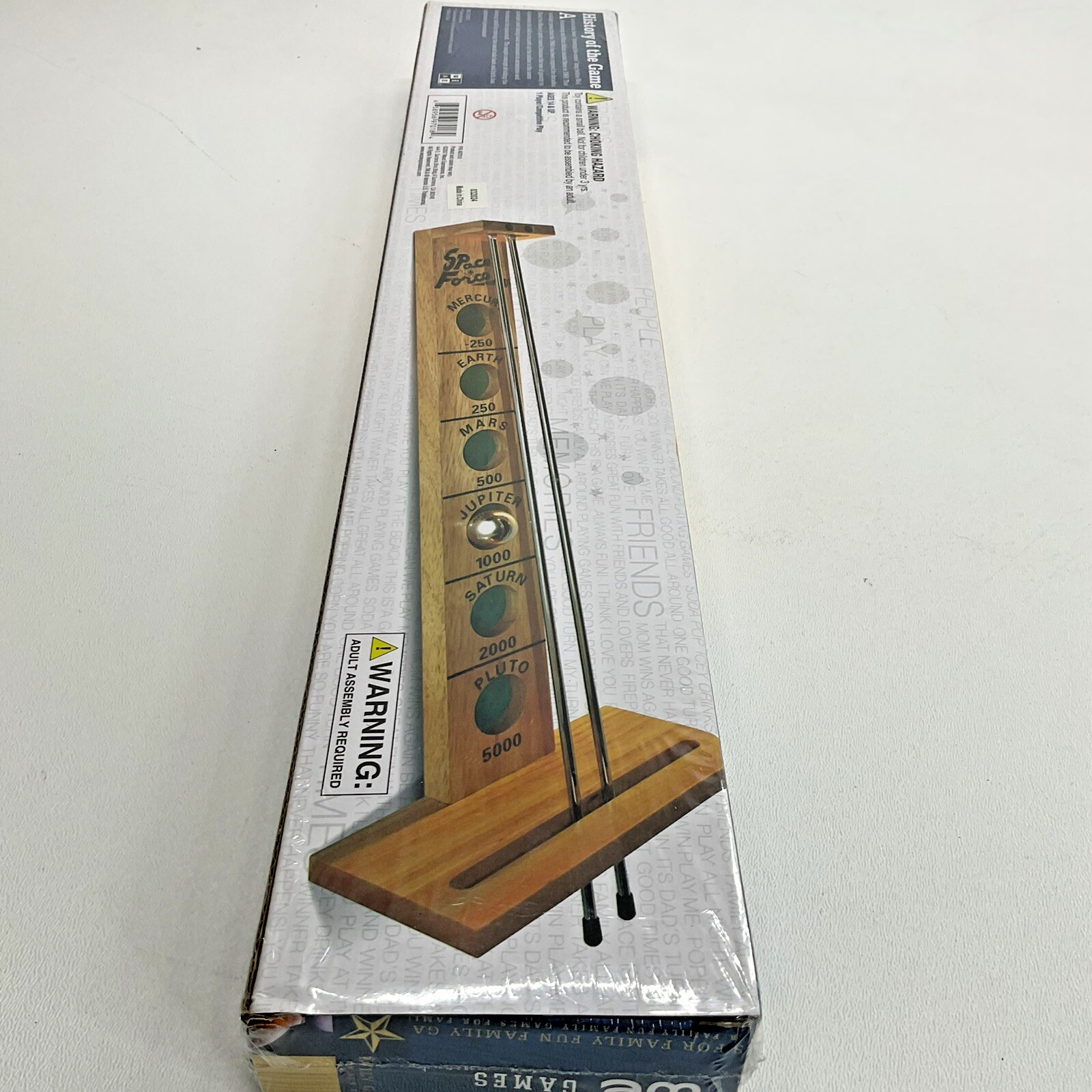 WE Games Shoot The Moon 1940’s Nostalgia Game, Solid Wood, NEW SEALED, 17.5 in.