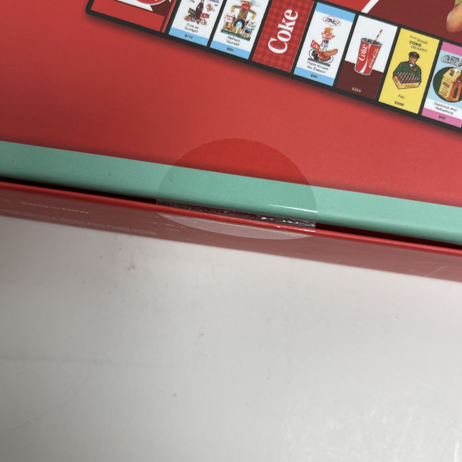 NEW Coca-Cola Opoly Board Game Collector’s Edition 6 Token Set by Masterpieces