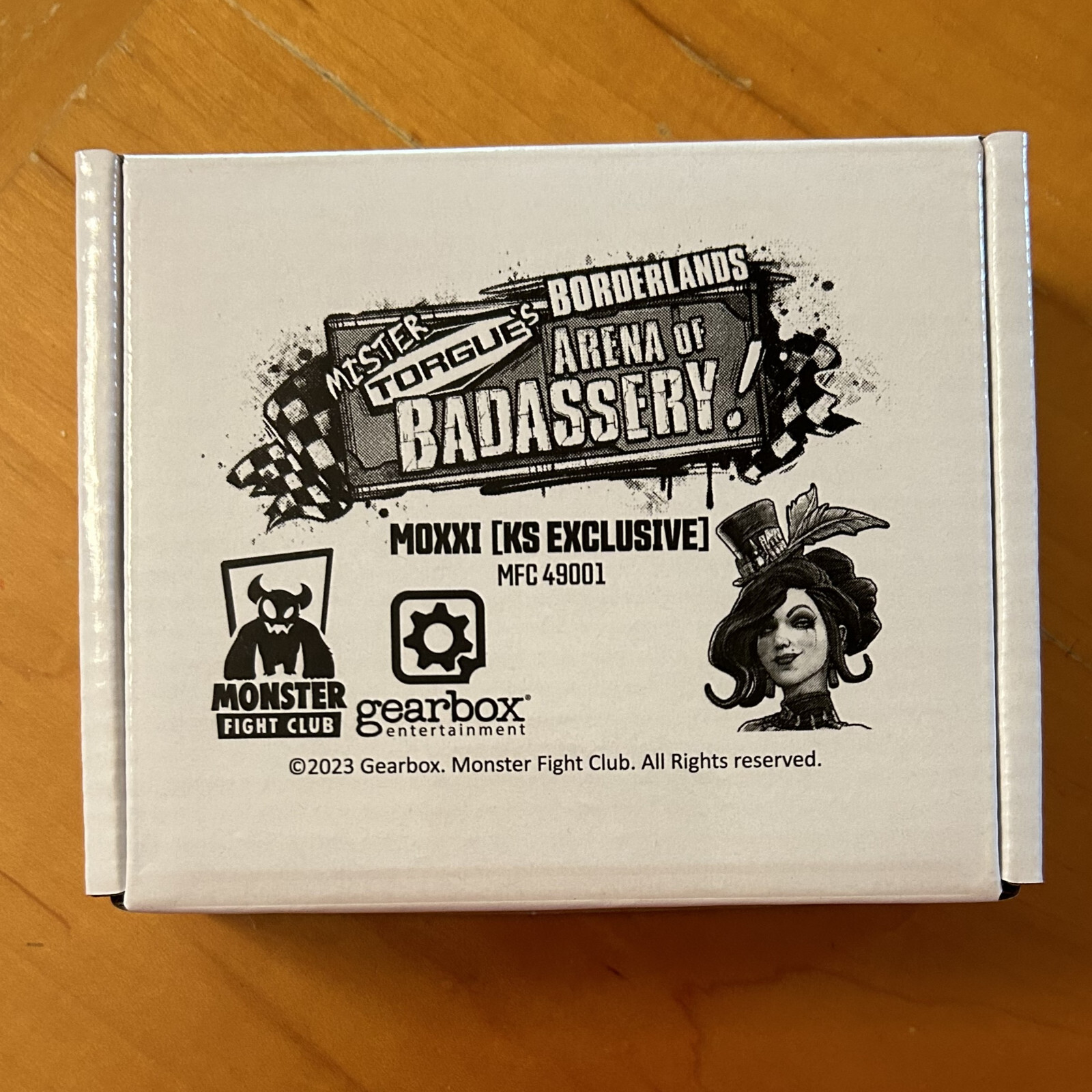 Borderlands Mister Torgue’s Arena of Badassery KS Exclusive Moxxi Used Once
