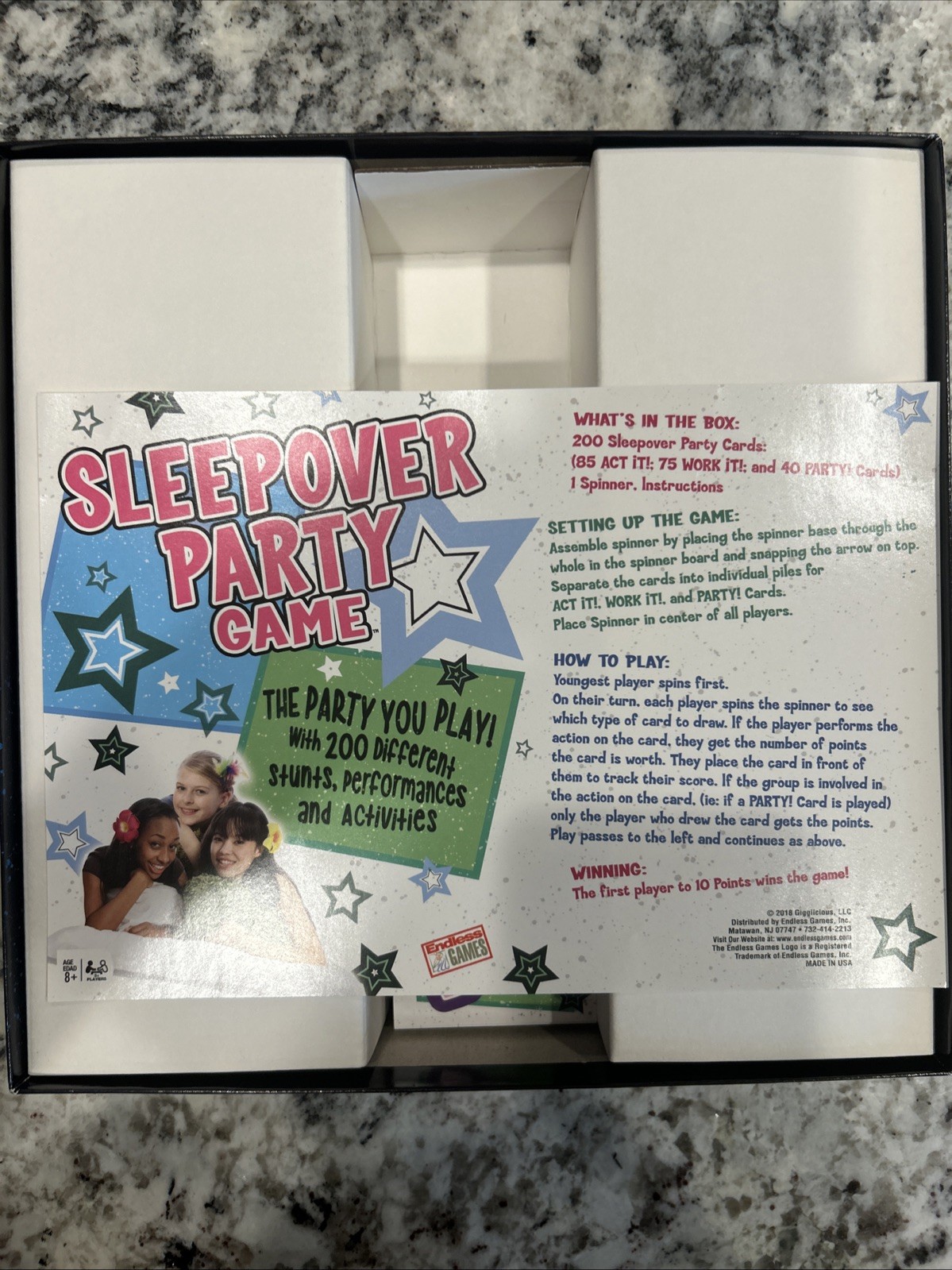 The Sleepover Party Game 200 Activities Slumber Party!
