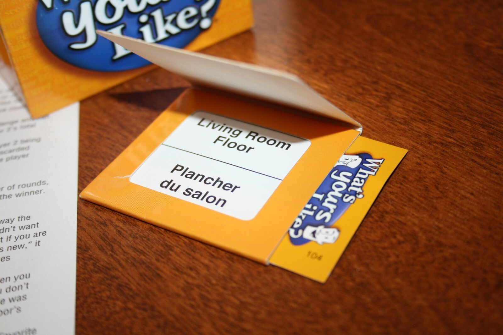 What’s Yours Like? – The Great Party Game That Tells It Like It Is! – Patch 2007
