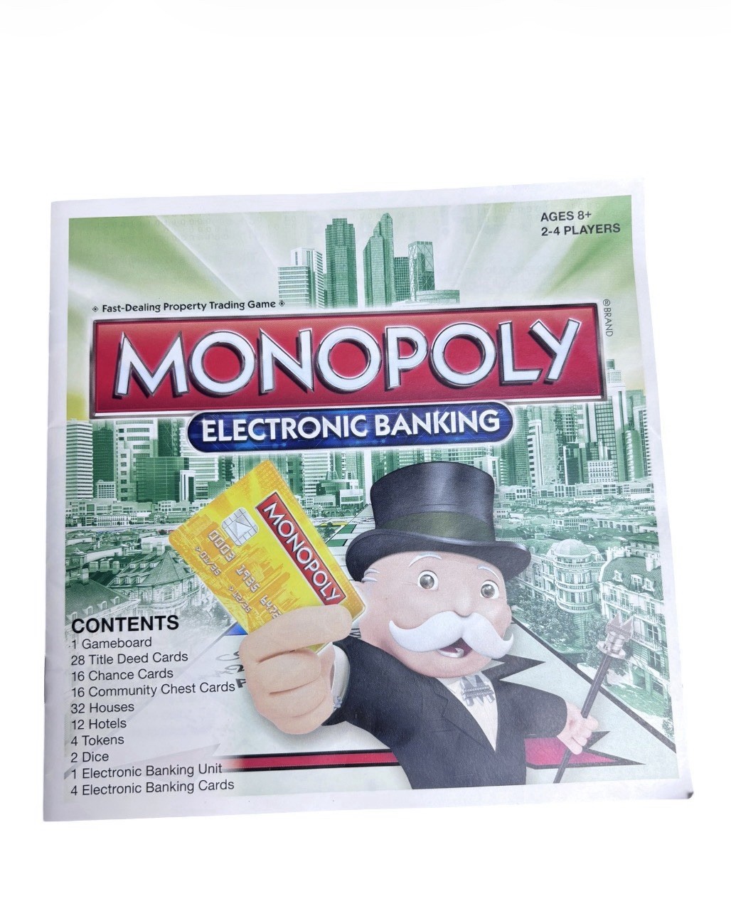 Monopoly Electronic Banking Board Game Complete Hasbro Family Game Night