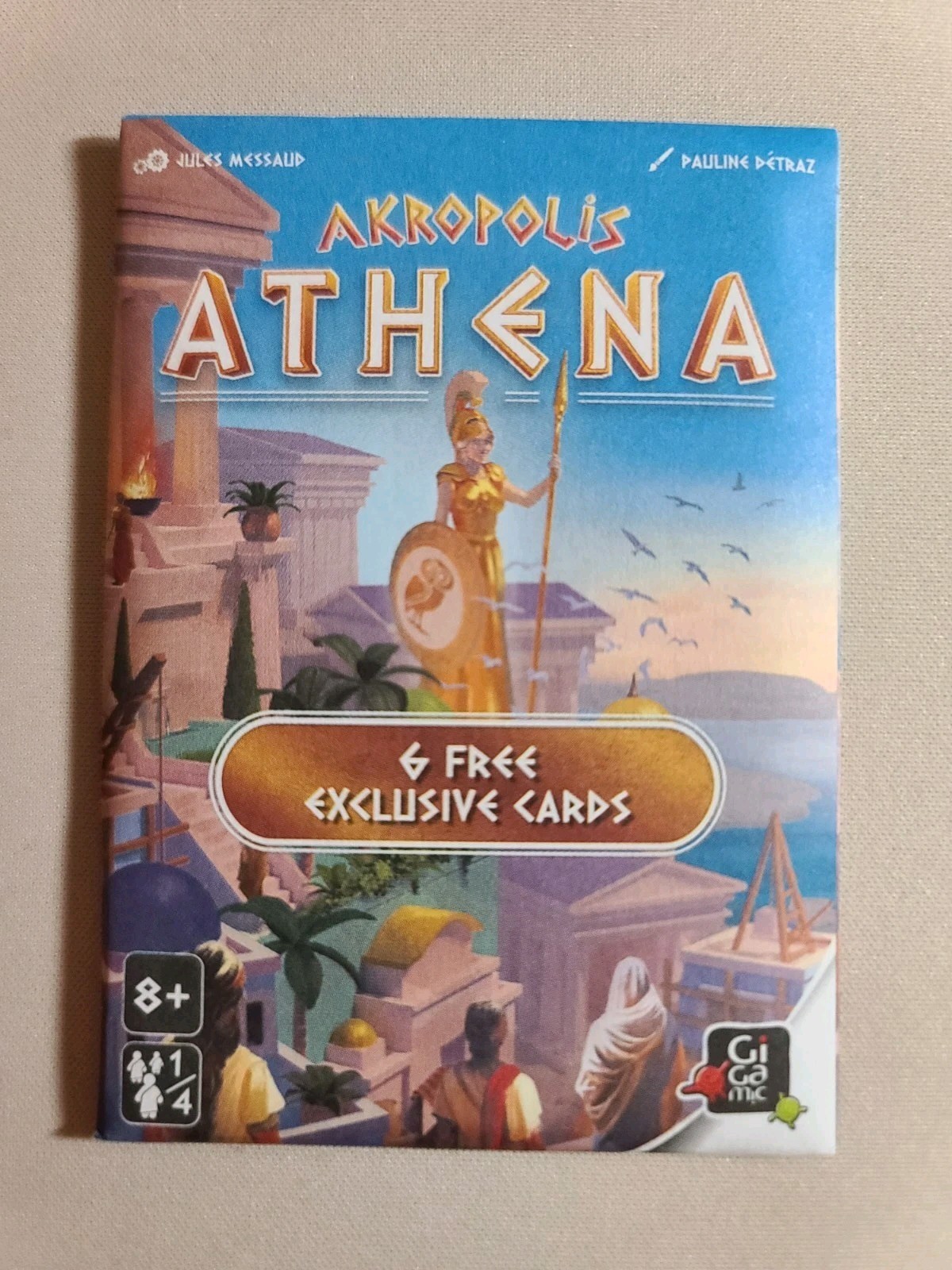 Akropolis Athena – Dice Tower 2025 Pack C – Promo Cards