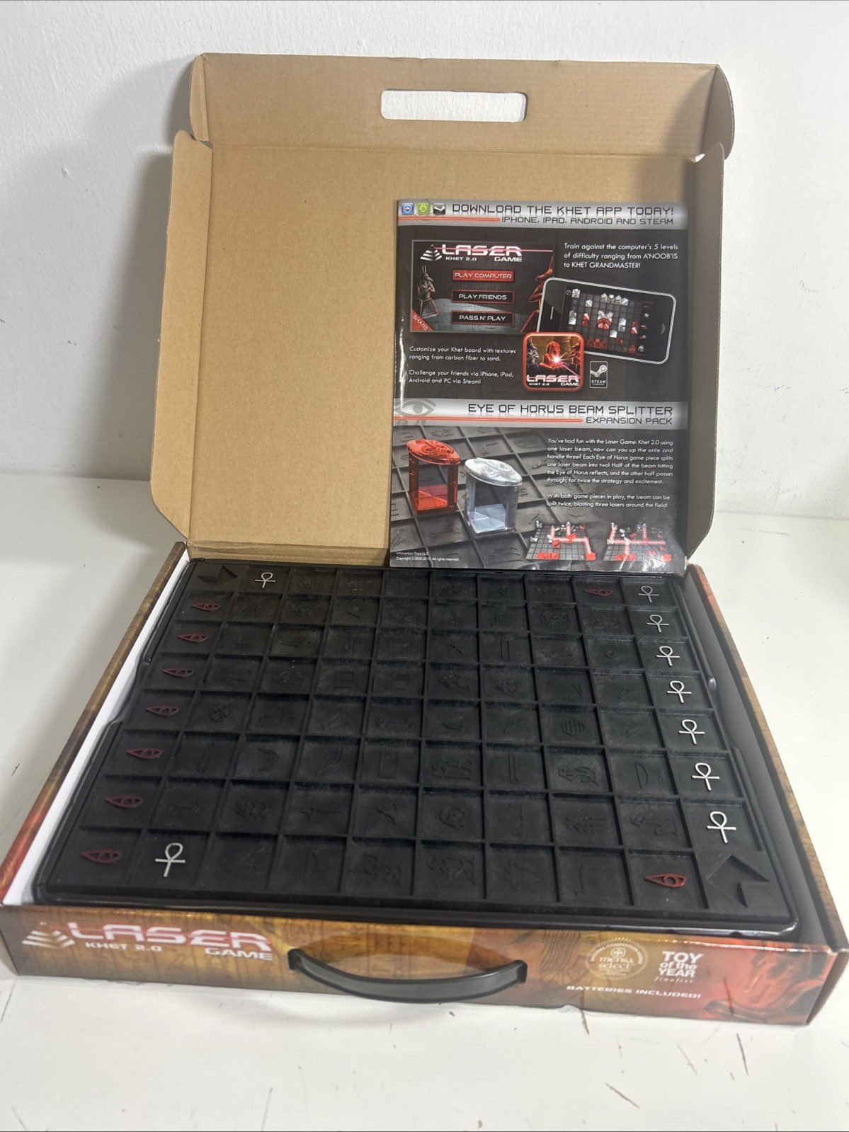Khet 2.0 Laser Game – Strategy Board Game – Real Lasers – Mensa Select