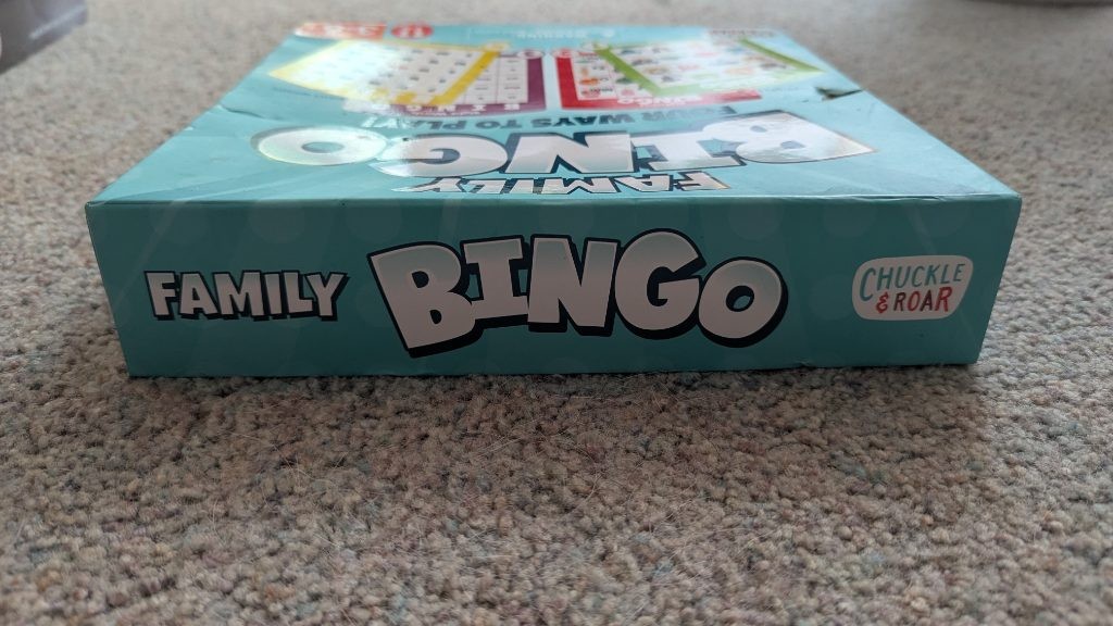Chuckle & Roar Family Bingo Four Ways to Play Kids Learning Game Ages 3-6+ NEW