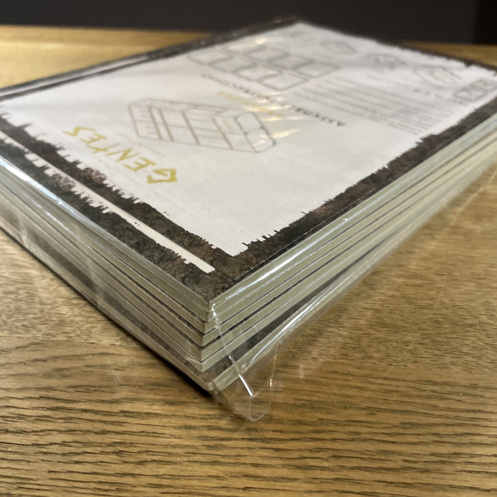 Gentes Deluxified: Folded Space Foam Insert – Tasty Minstrel 2018 Kickstarter