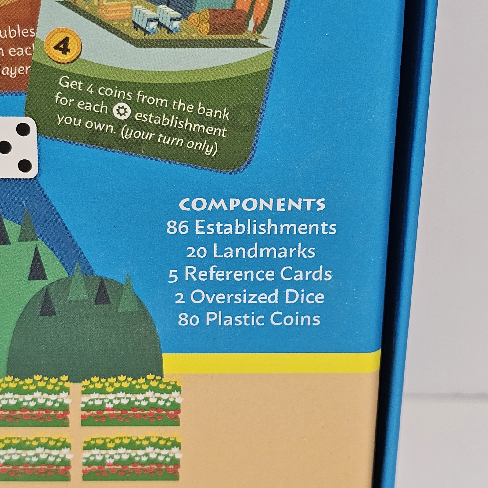 Machi Koro 2 Board Pandasauraus Game Complete
