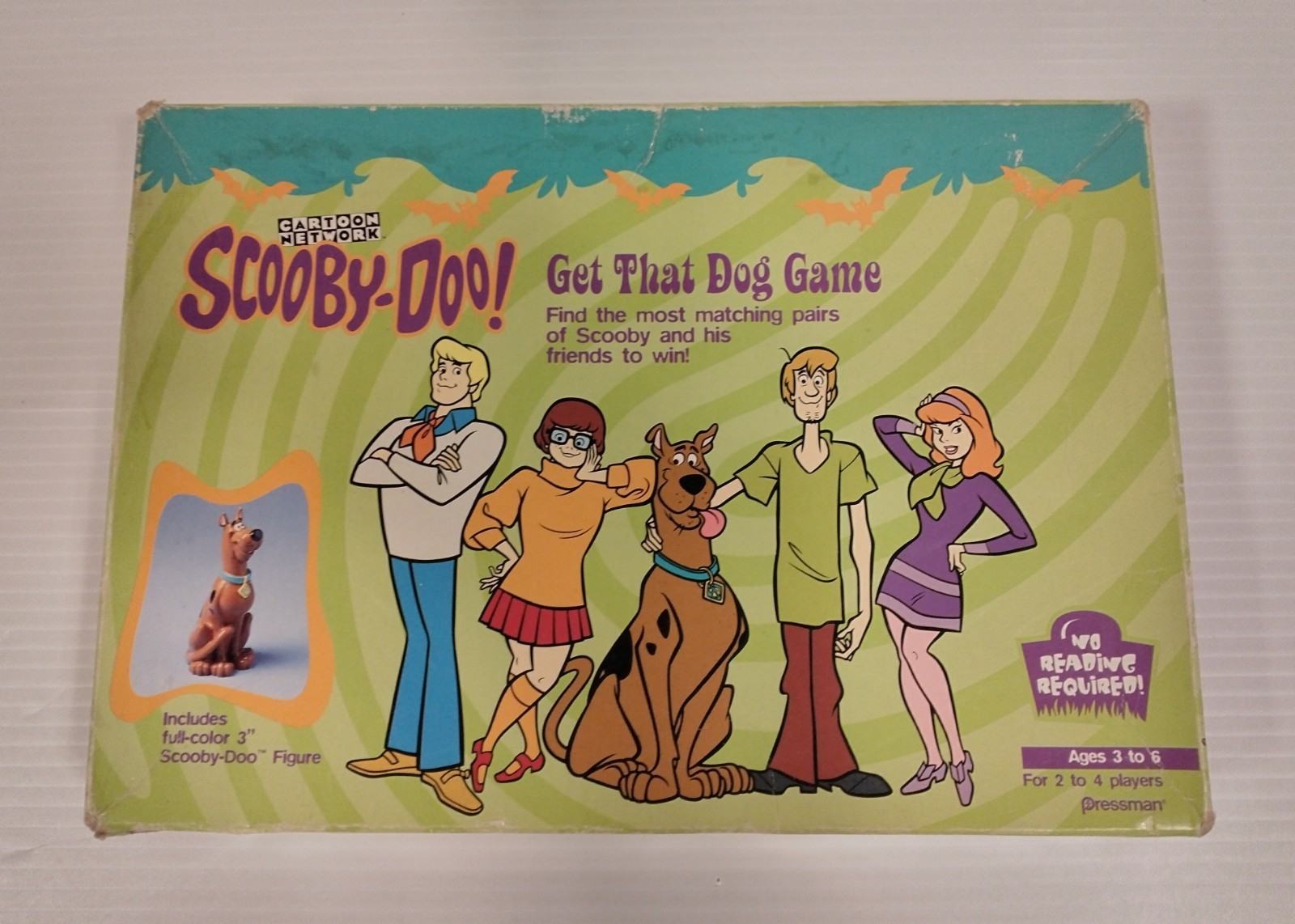 Pressman Cartoon Network Scooby-Doo Get That Dog Game Vintage 1999 Complete