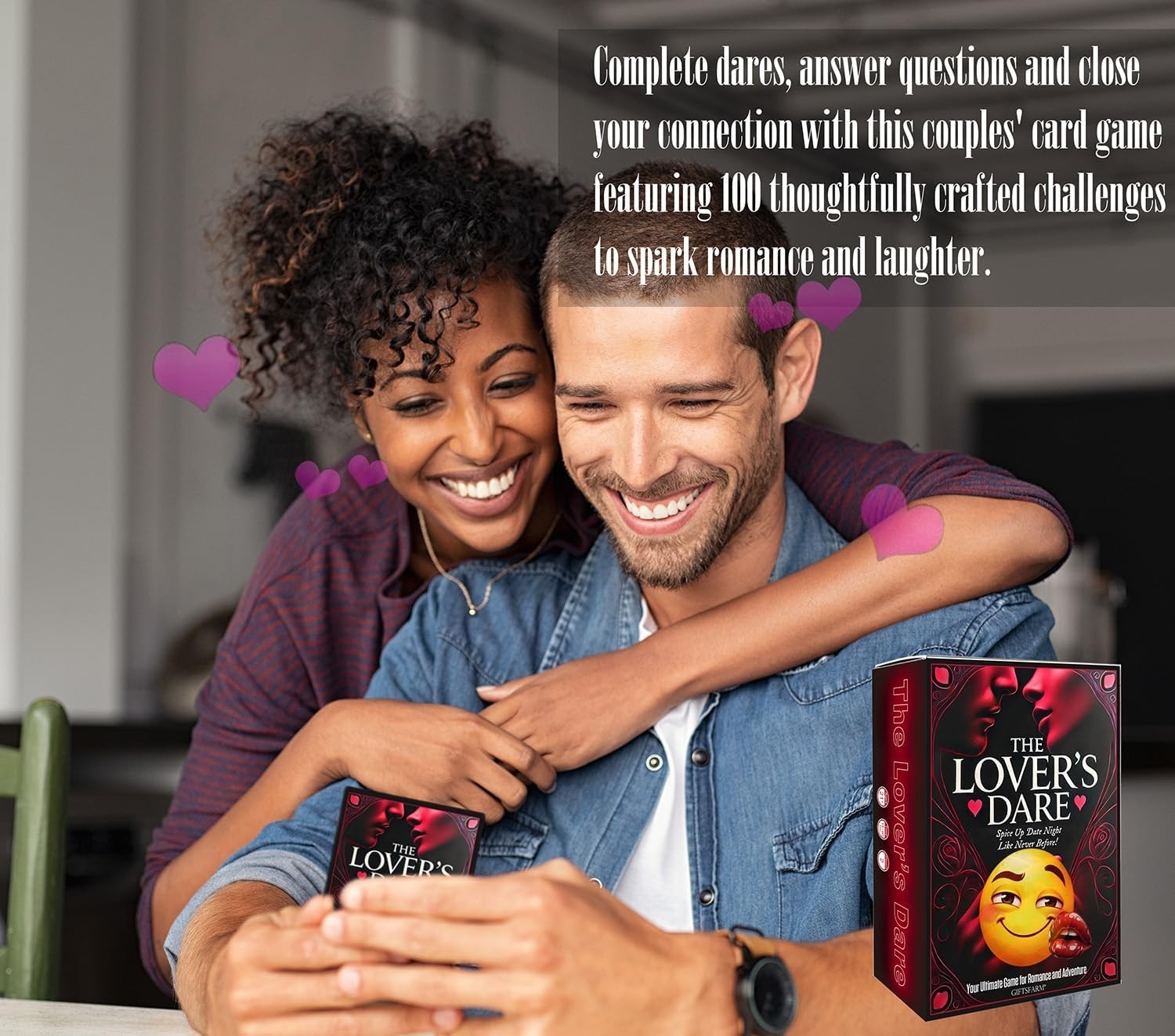 Exciting Indoor Couples Game: 100 Thoughtful Dares for Connection & Laughter