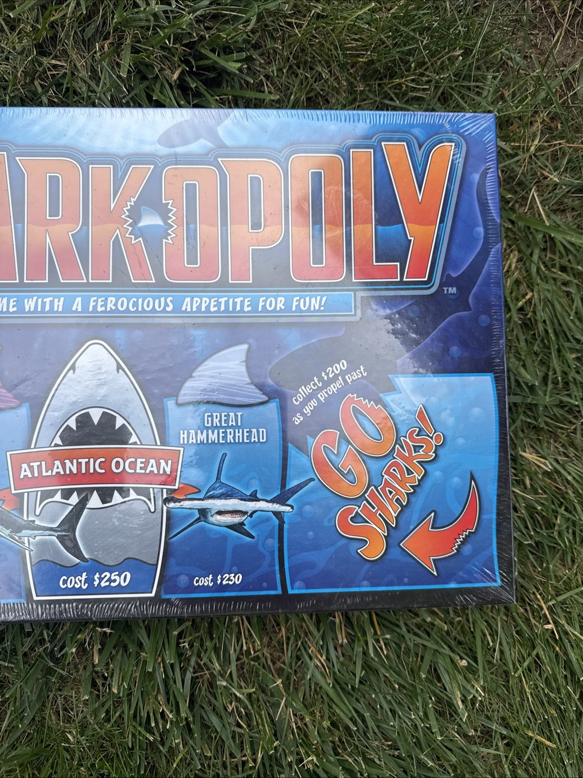 Sharkopoly Board Game Like Monopoly Sealed NEW