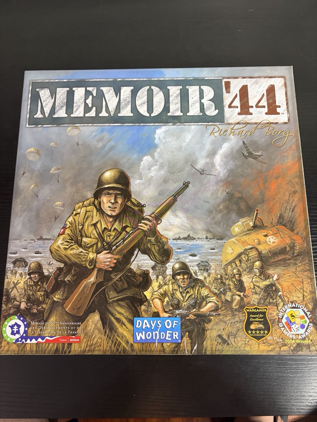 Memoir ’44 Board Game 2004 Days of Wonder Richard Borg Complete WWII
